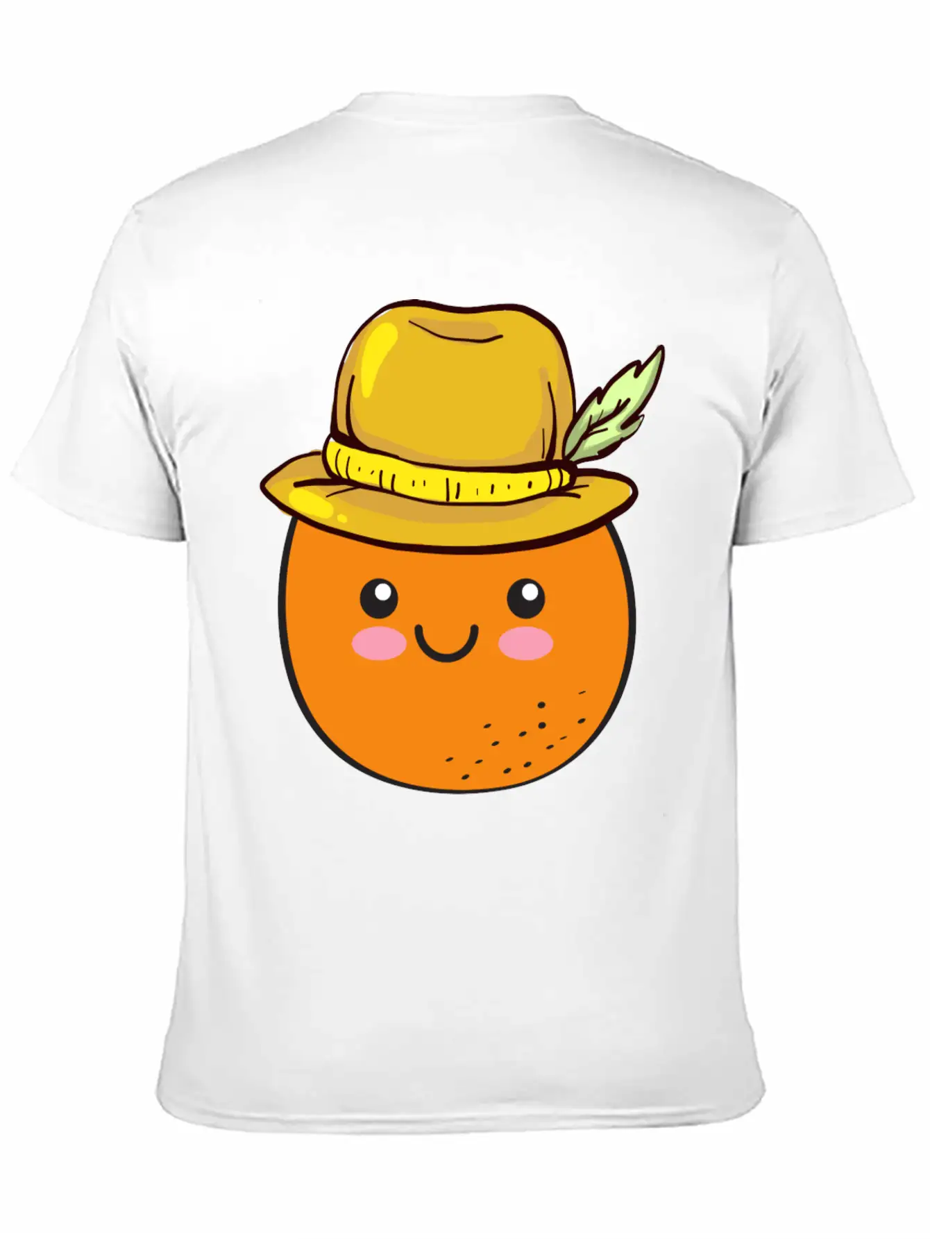 Orange Cute Vegan Veganism Vegetarian Healthy Food Basic Graphic T-Shirt – Daily Comfort In Soft Cotton