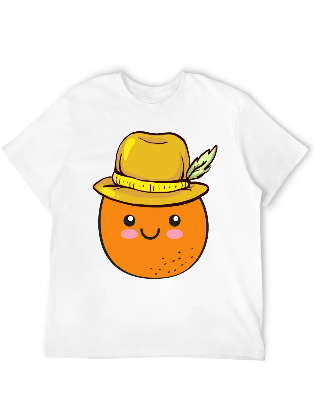 Orange Cute Vegan Veganism Vegetarian Healthy Food Basic Graphic T-Shirt – Daily Comfort In Soft Cotton
