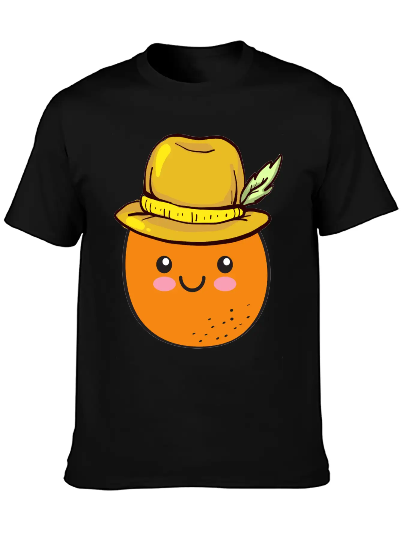 Orange Cute Vegan Veganism Vegetarian Healthy Food Basic Graphic T-Shirt – Daily Comfort In Soft Cotton