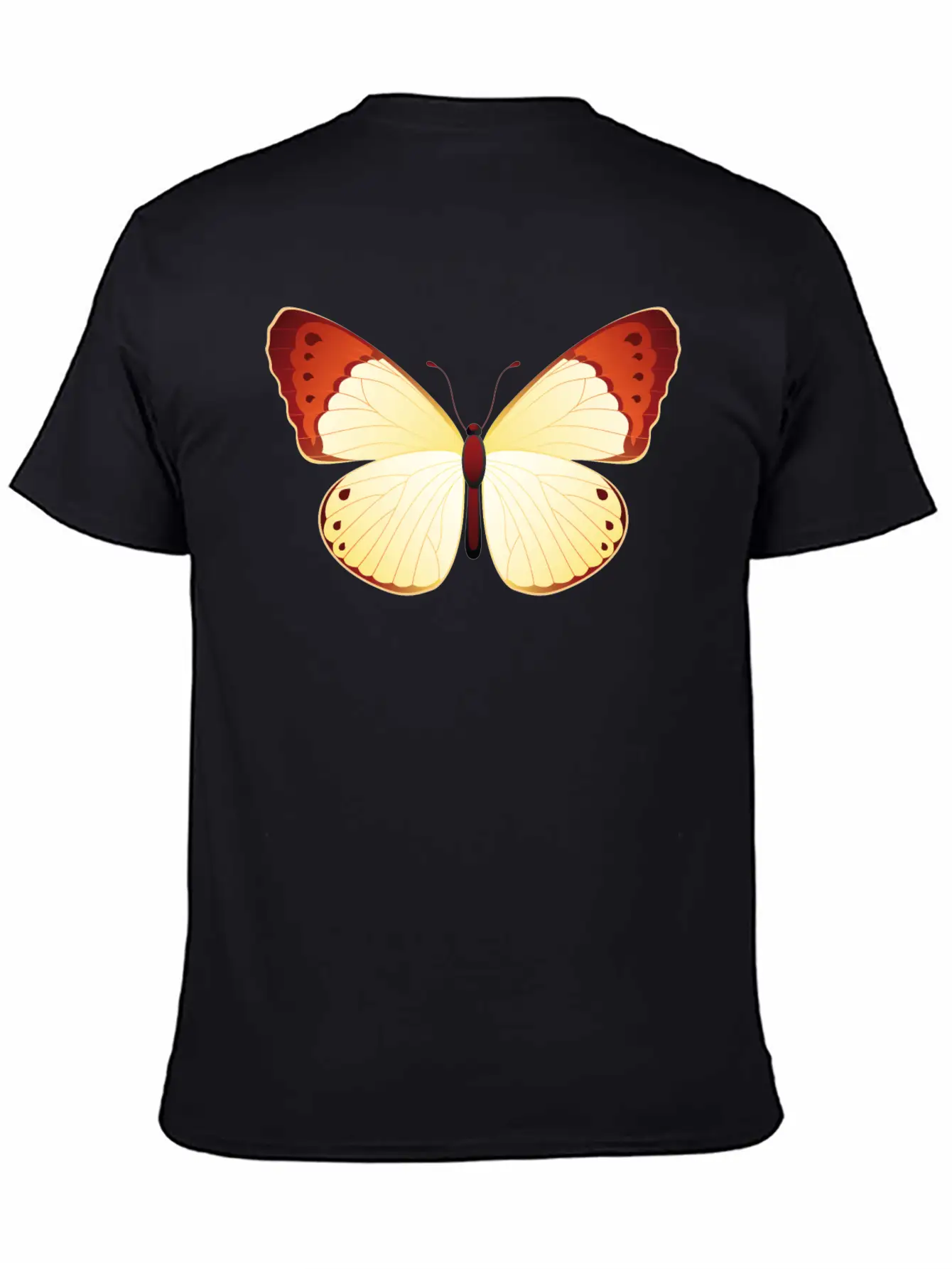 Orange Tip Modern Fit Casual T-Shirt ��� Clean And Versatile Design