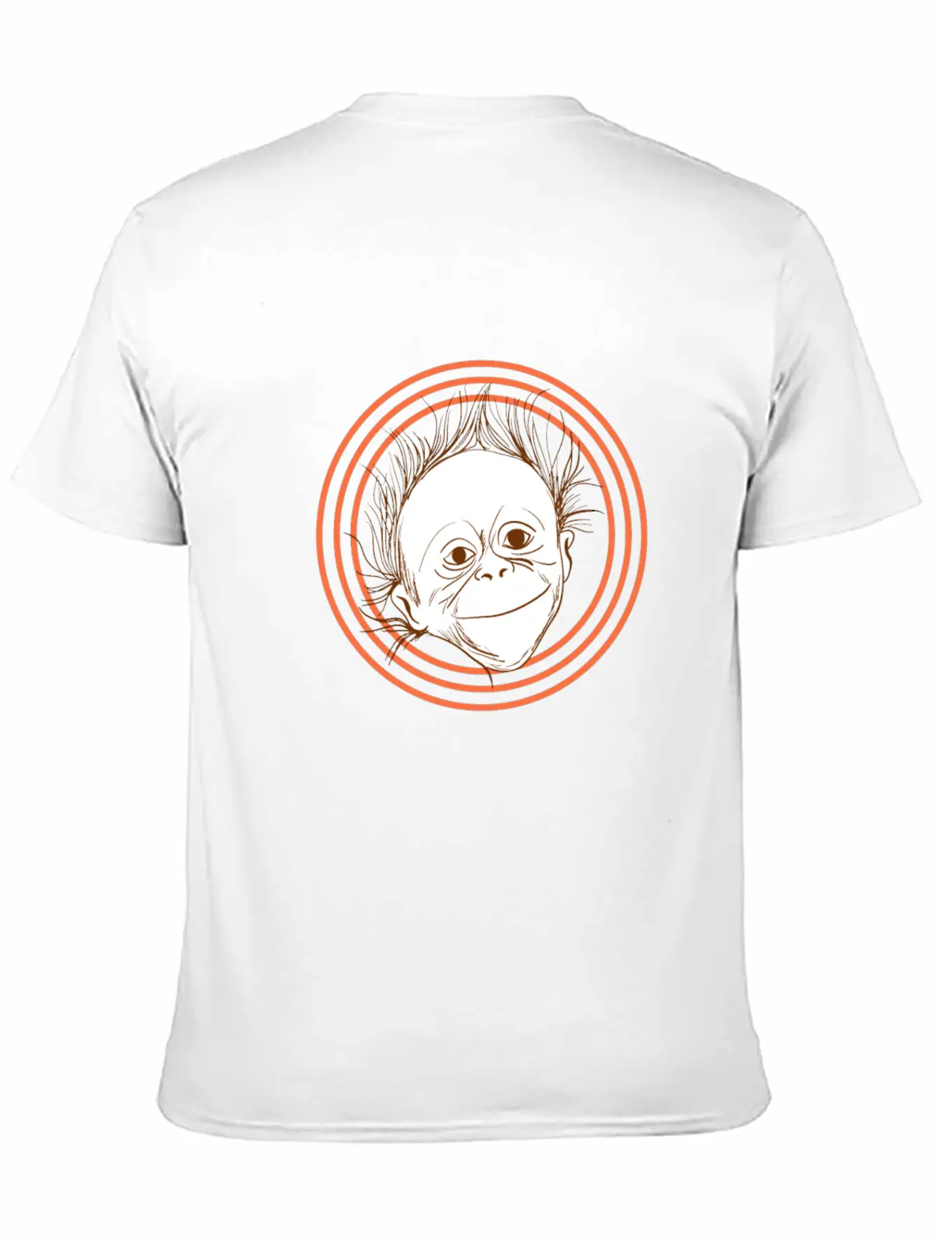Orangutans Ape Gorilla Animal Monkey Unisex Casual T-Shirt – Clean Design For Daily Comfort
