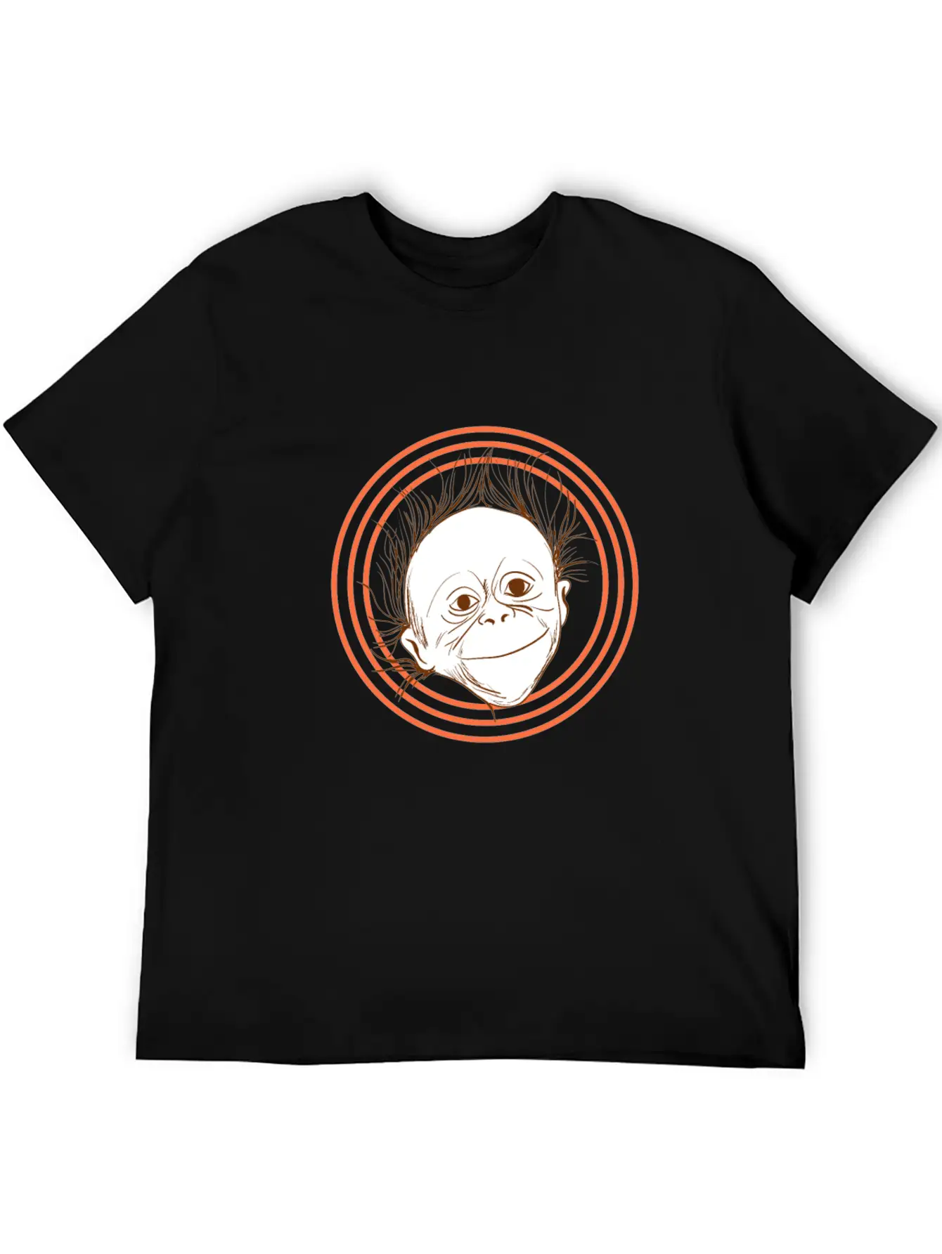 Orangutans Ape Gorilla Animal Monkey Unisex Casual T-Shirt – Clean Design For Daily Comfort