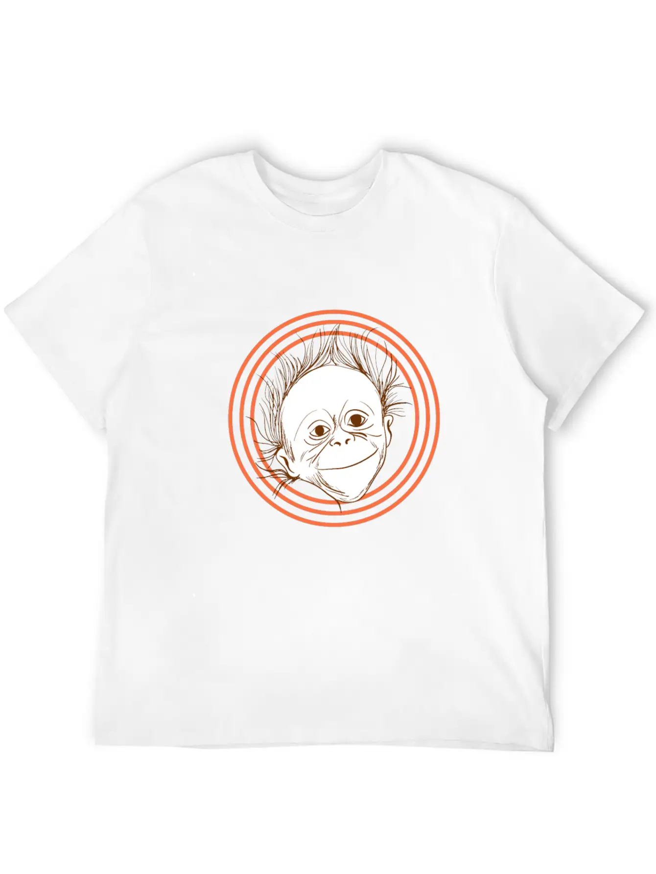 Orangutans Ape Gorilla Animal Monkey Unisex Casual T-Shirt – Clean Design For Daily Comfort