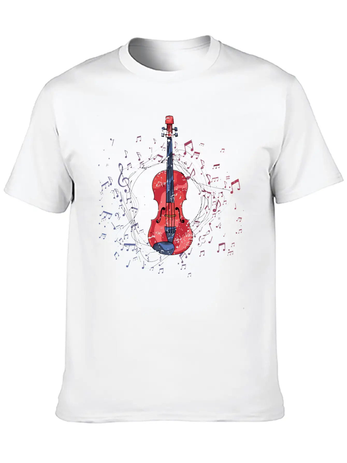 Orchestra Musician Classical Music Violinist Gift Relaxed Everyday Tee – Lightweight And Durable Cotton