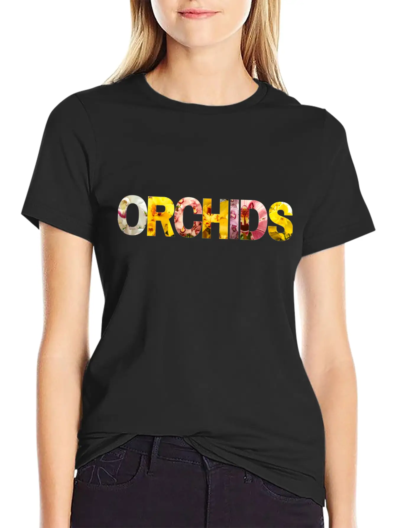Orchids Soft Cotton Short Sleeve Tee – Unisex Wardrobe Staple