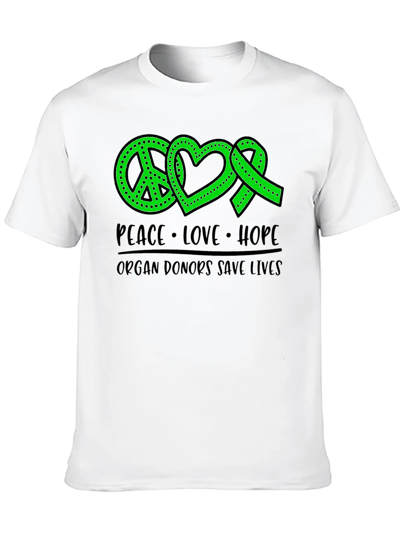 Organ Donation Awareness, Organ Donor Basic Graphic T-Shirt – Daily Comfort In Soft Cotton