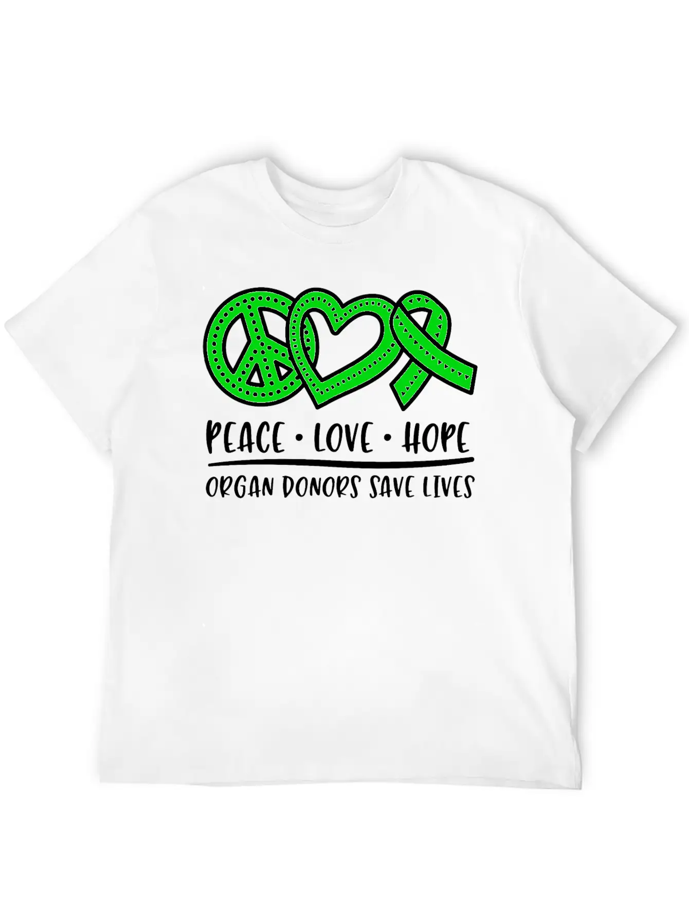 Organ Donation Awareness, Organ Donor Basic Graphic T-Shirt – Daily Comfort In Soft Cotton