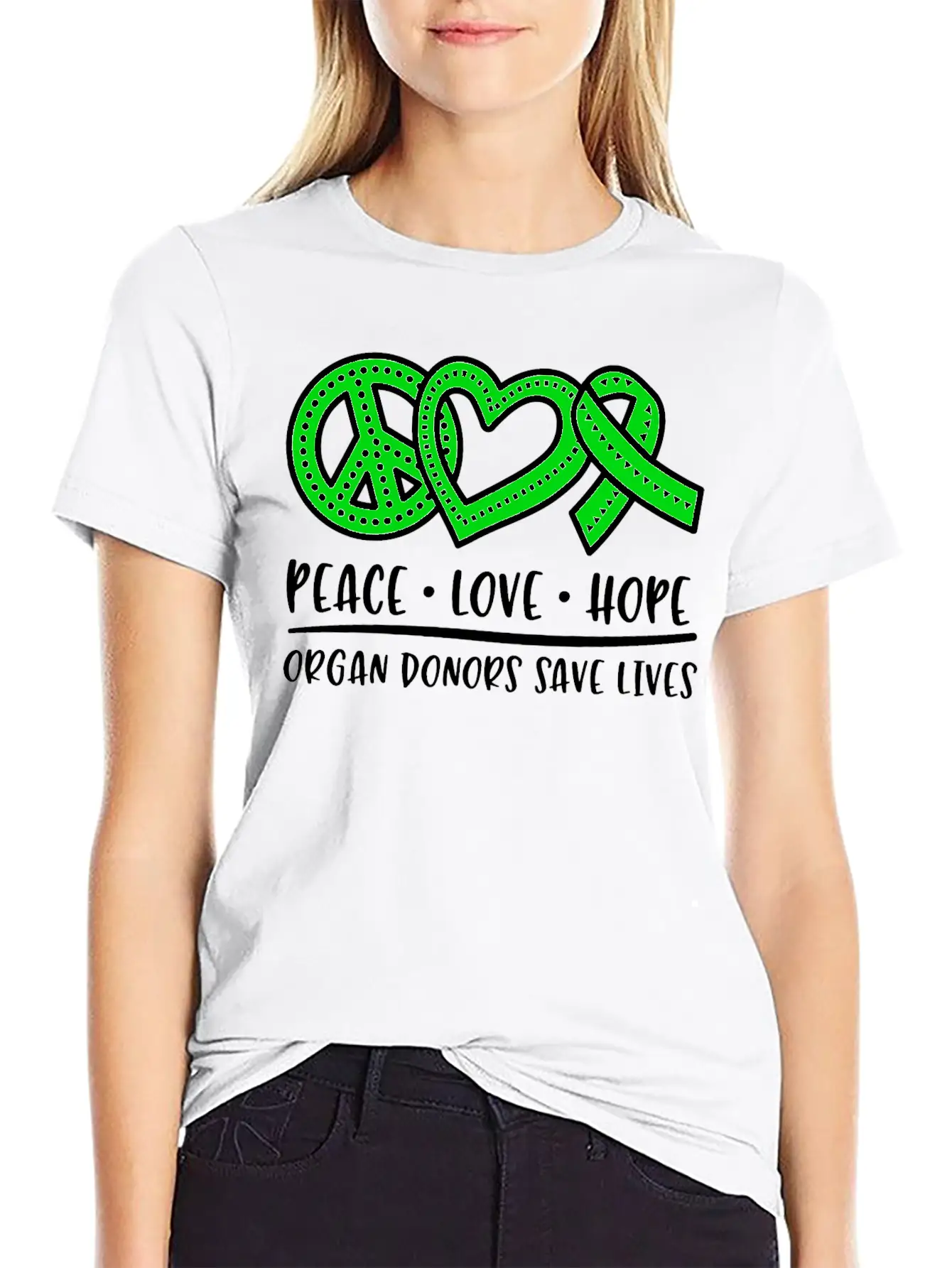 Organ Donation Awareness, Organ Donor Basic Graphic T-Shirt – Daily Comfort In Soft Cotton
