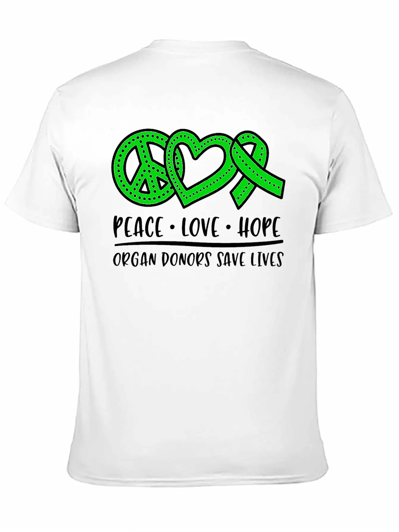 Organ Donation Awareness, Organ Donor Basic Graphic T-Shirt – Daily Comfort In Soft Cotton