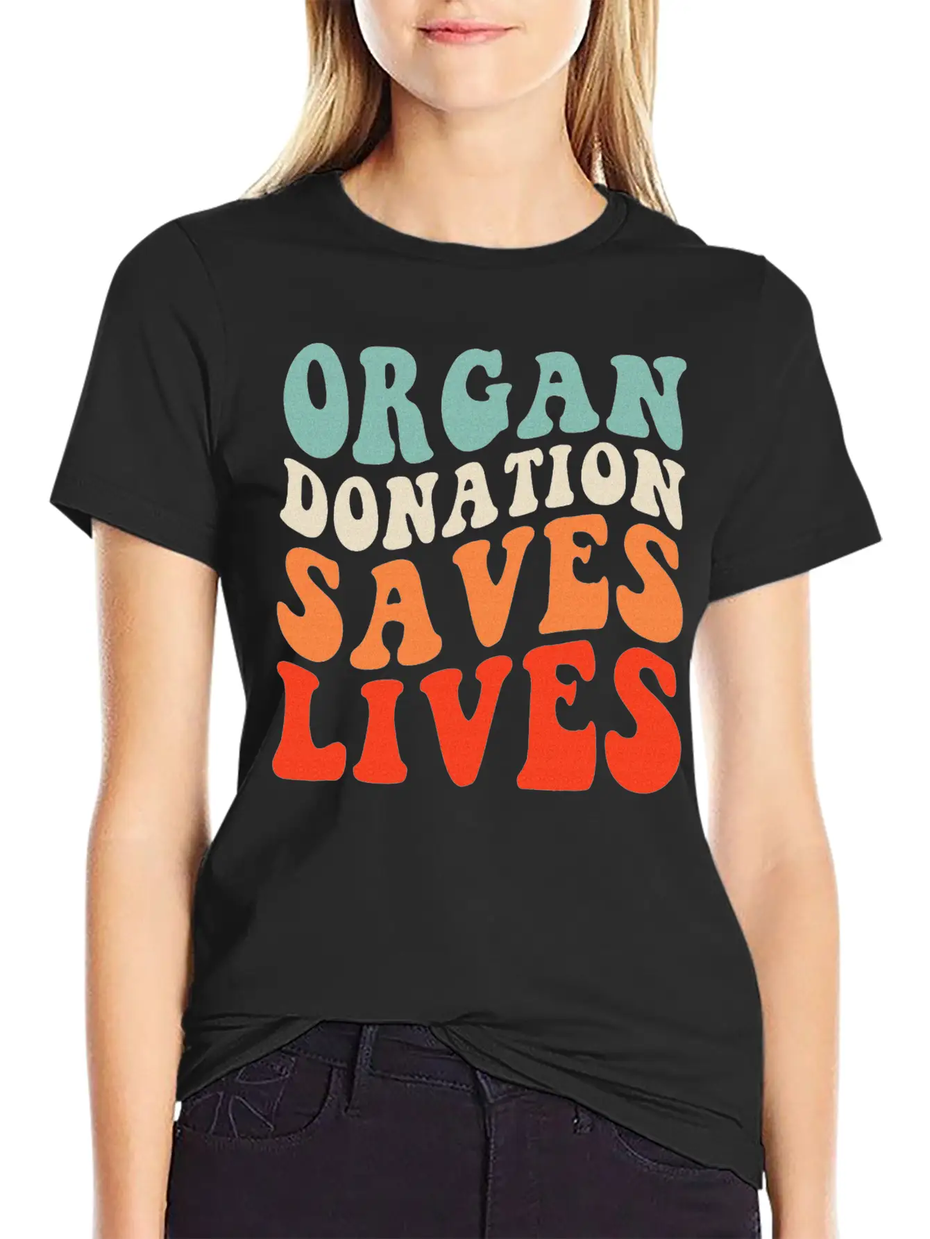 Organ Donation Saves Lives Essential Cotton Tee For Daily Outfits – Unisex Style