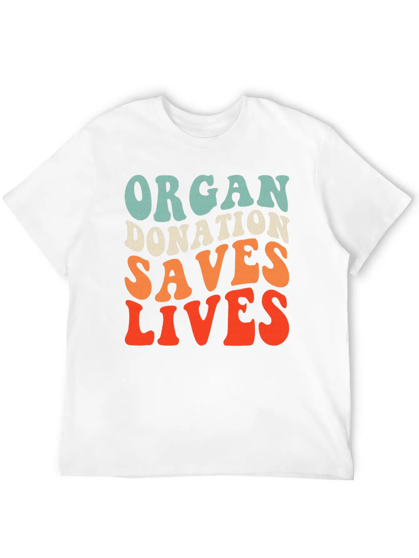 Organ Donation Saves Lives Essential Cotton Tee For Daily Outfits – Unisex Style