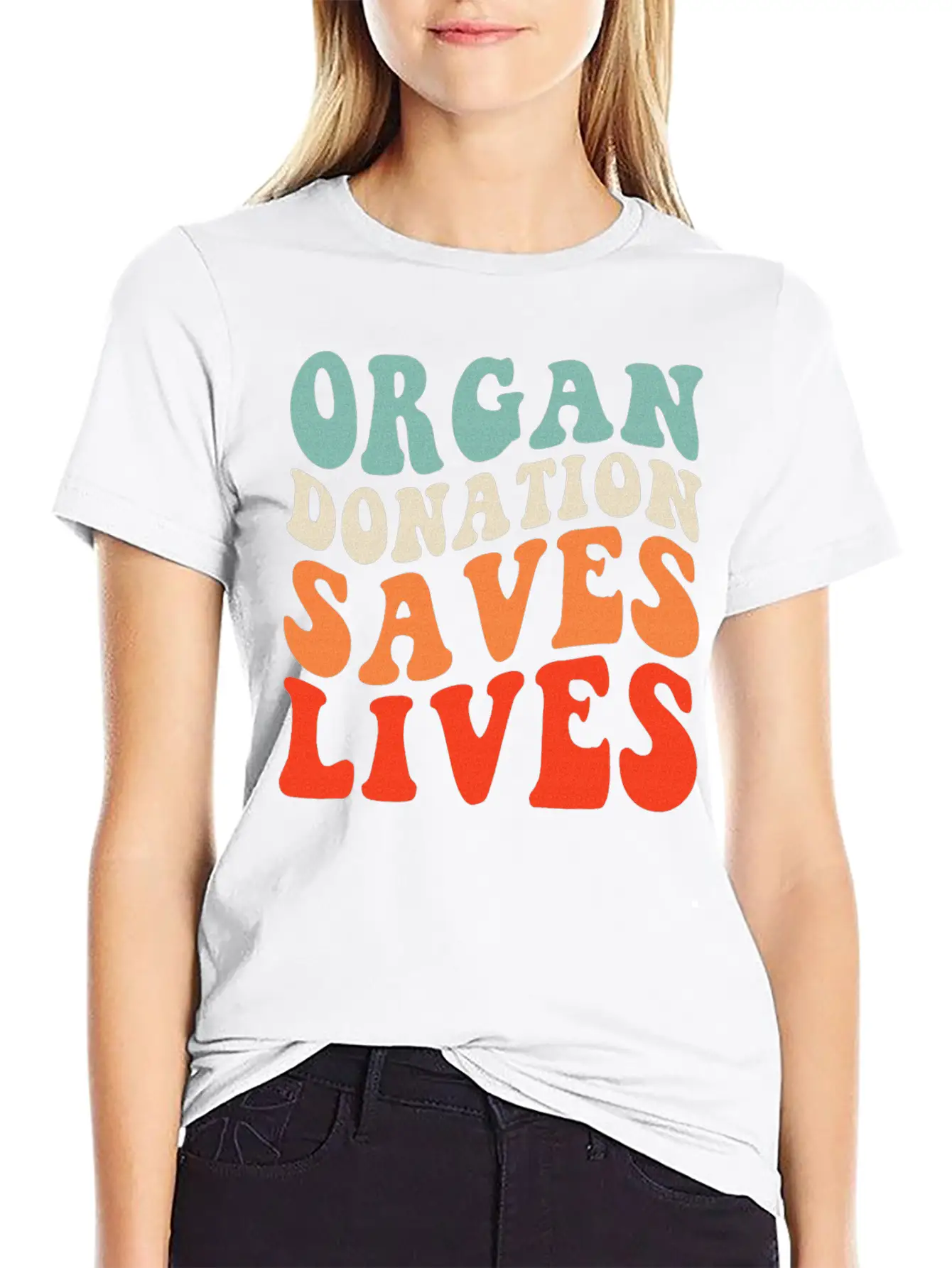 Organ Donation Saves Lives Essential Cotton Tee For Daily Outfits – Unisex Style
