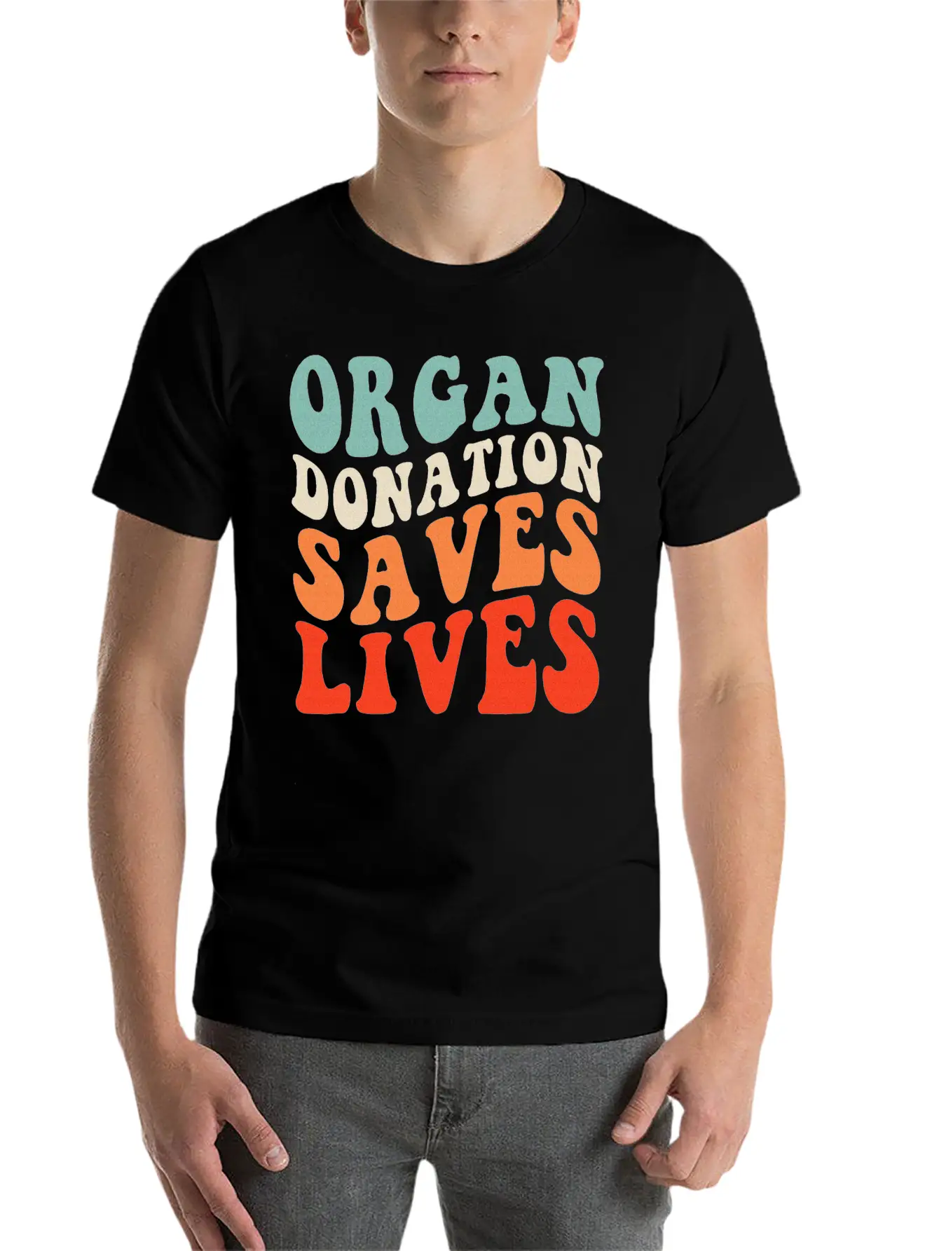 Organ Donation Saves Lives Essential Cotton Tee For Daily Outfits – Unisex Style