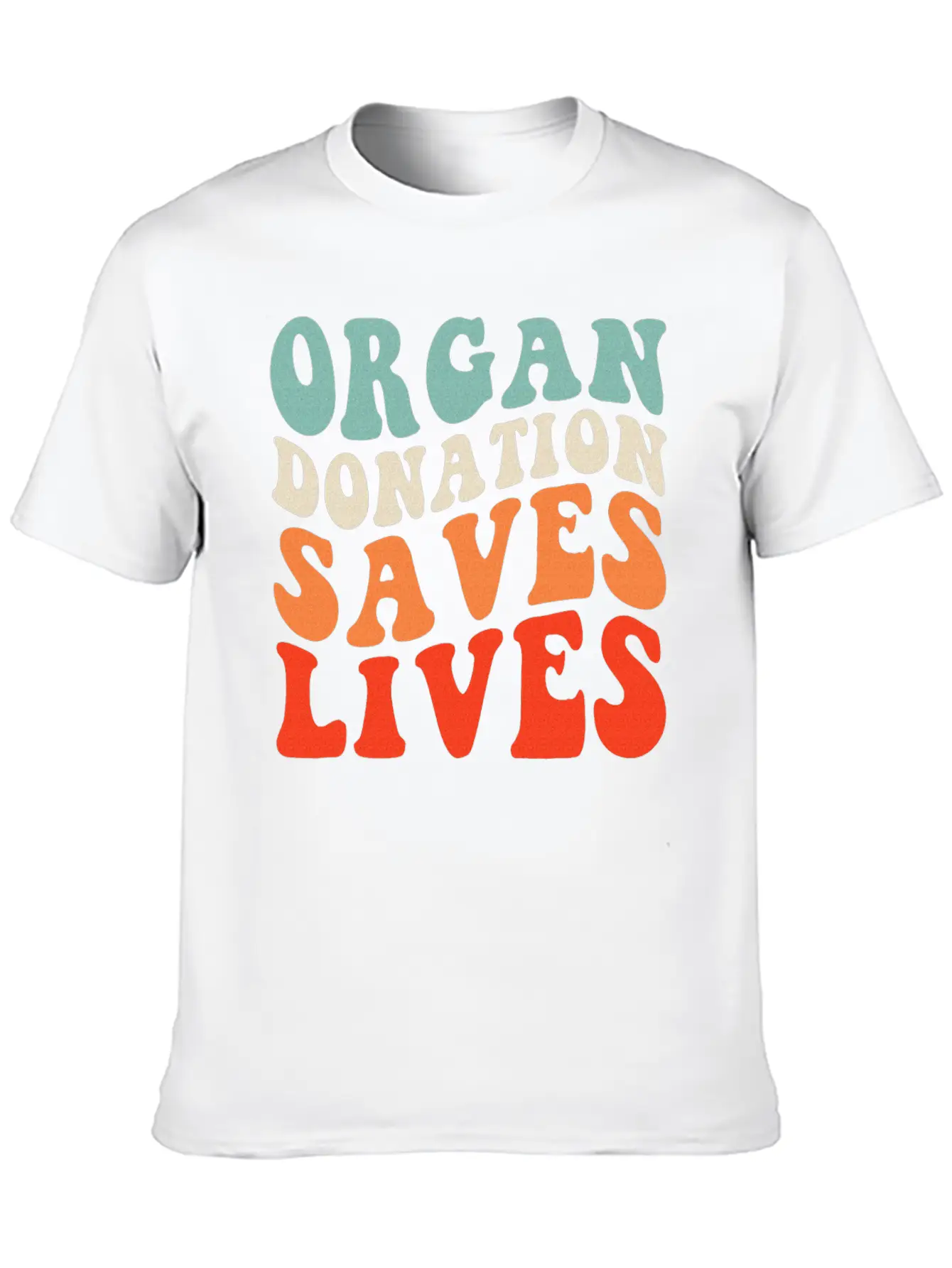 Organ Donation Saves Lives Essential Cotton Tee For Daily Outfits – Unisex Style