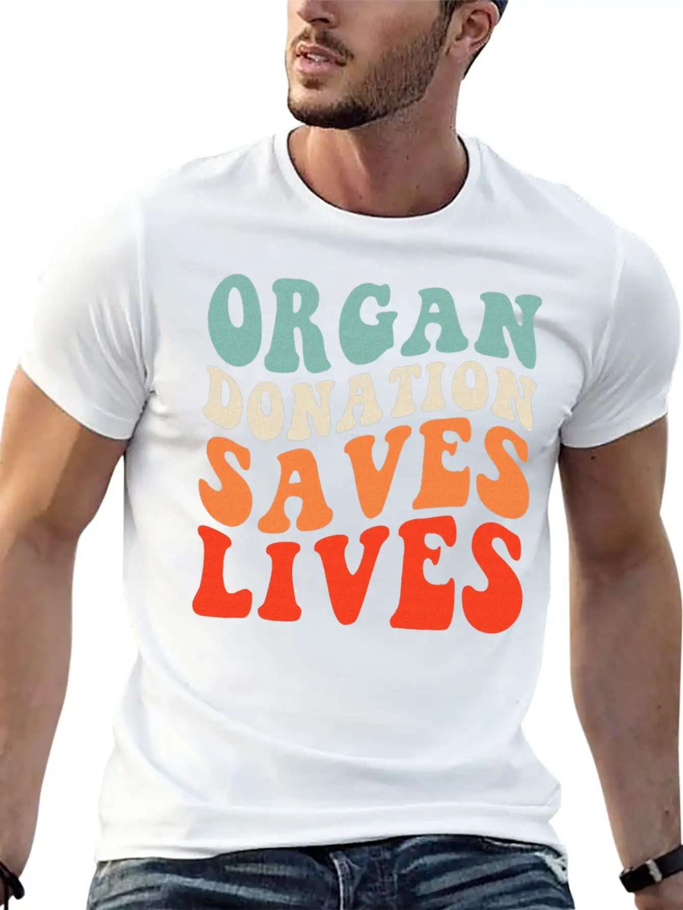 Organ Donation Saves Lives Essential Cotton Tee For Daily Outfits – Unisex Style