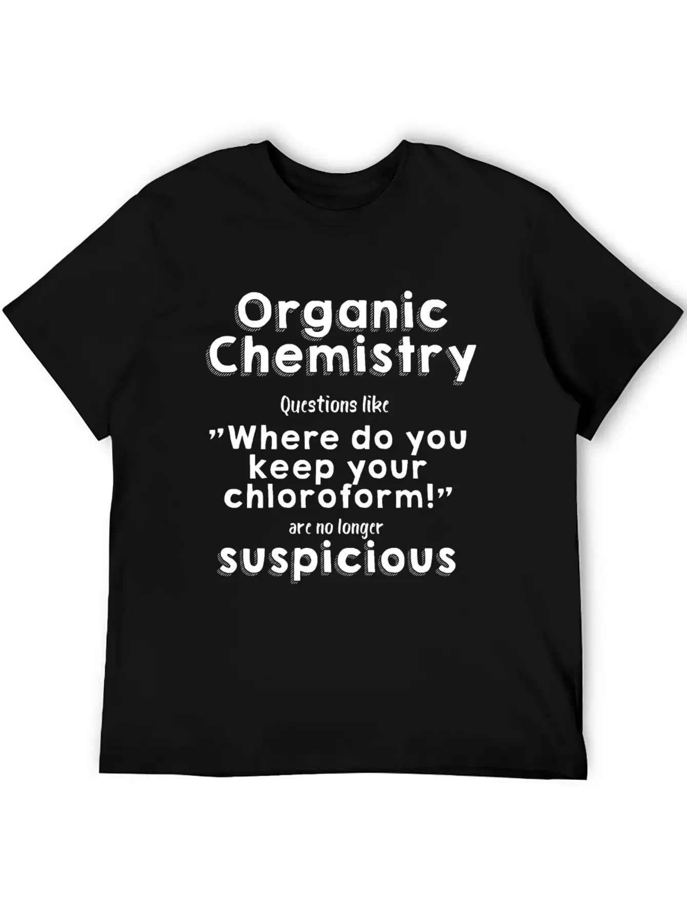 Organic Chemistry Unisex Casual T-Shirt – Clean Design For Daily Comfort