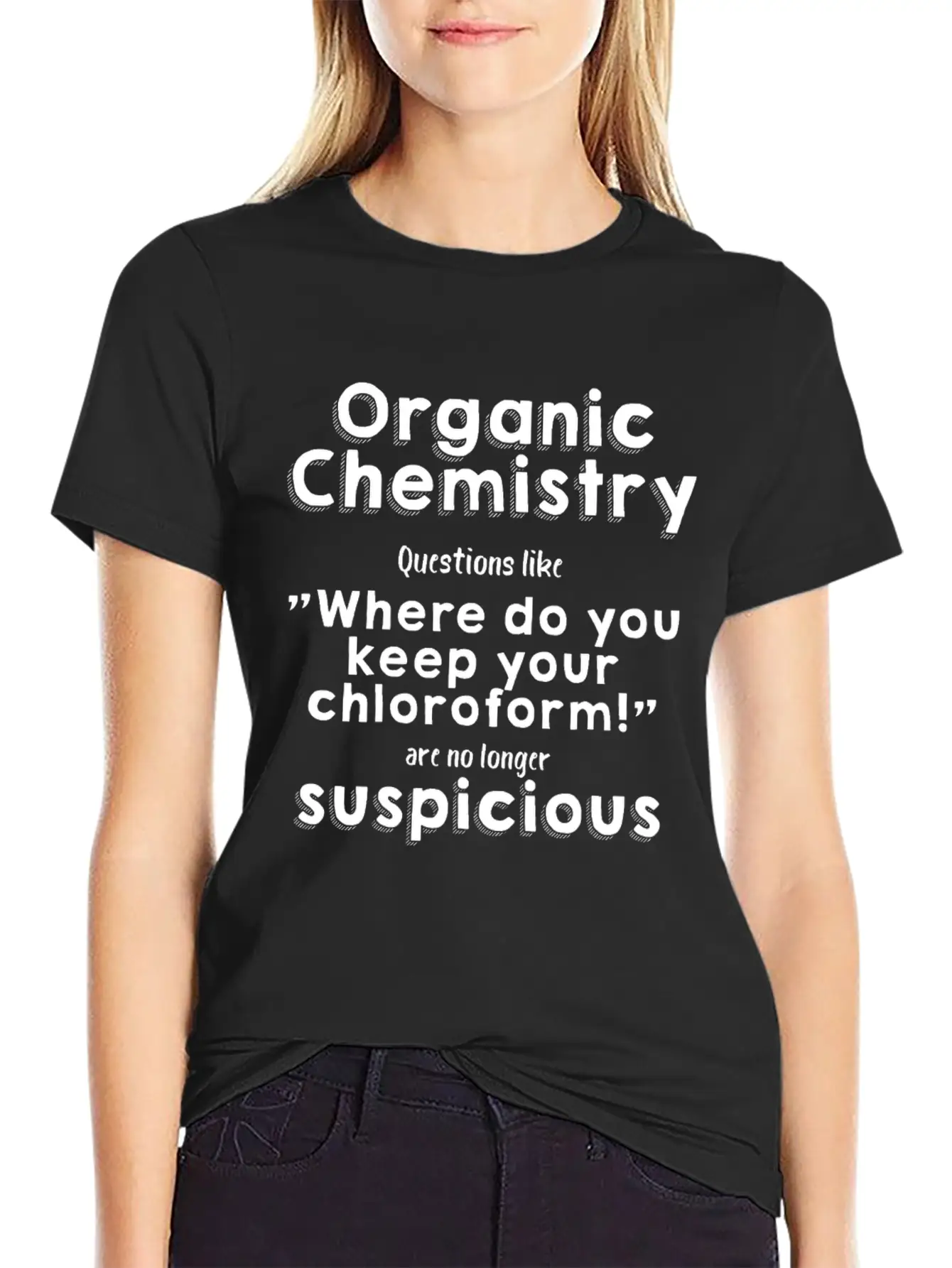 Organic Chemistry Unisex Casual T-Shirt – Clean Design For Daily Comfort