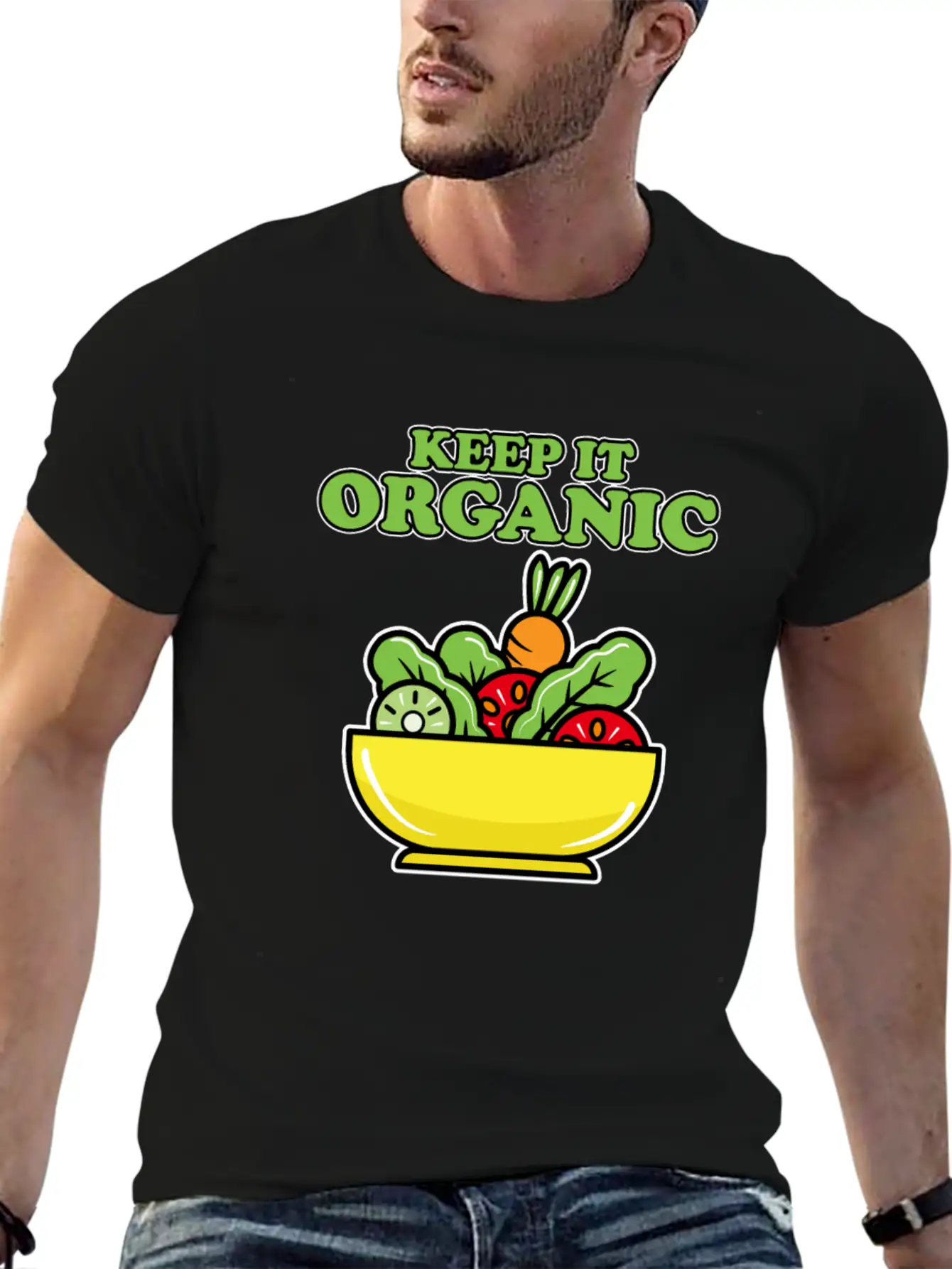 ORGANIC Modern Fit Casual T-Shirt – Clean And Versatile Design