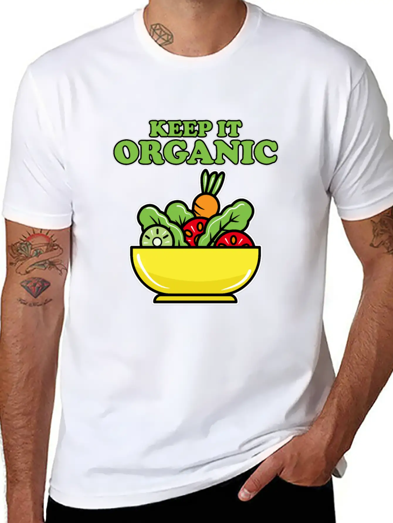 ORGANIC Modern Fit Casual T-Shirt – Clean And Versatile Design