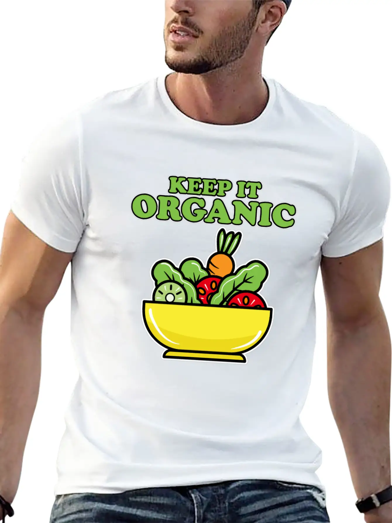 ORGANIC Modern Fit Casual T-Shirt – Clean And Versatile Design