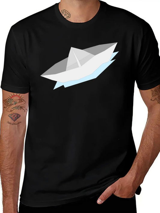 Origami Paper Plane Papier Flugzeug7 Comfortable Minimalist Graphic Tee – Summer Style Essential