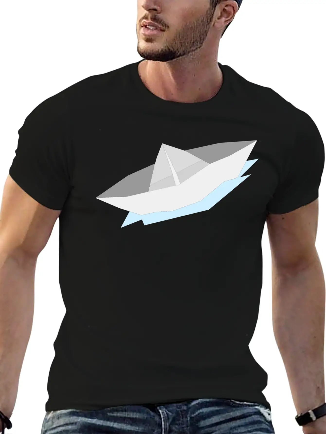 Origami Paper Plane Papier Flugzeug7 Comfortable Minimalist Graphic Tee – Summer Style Essential