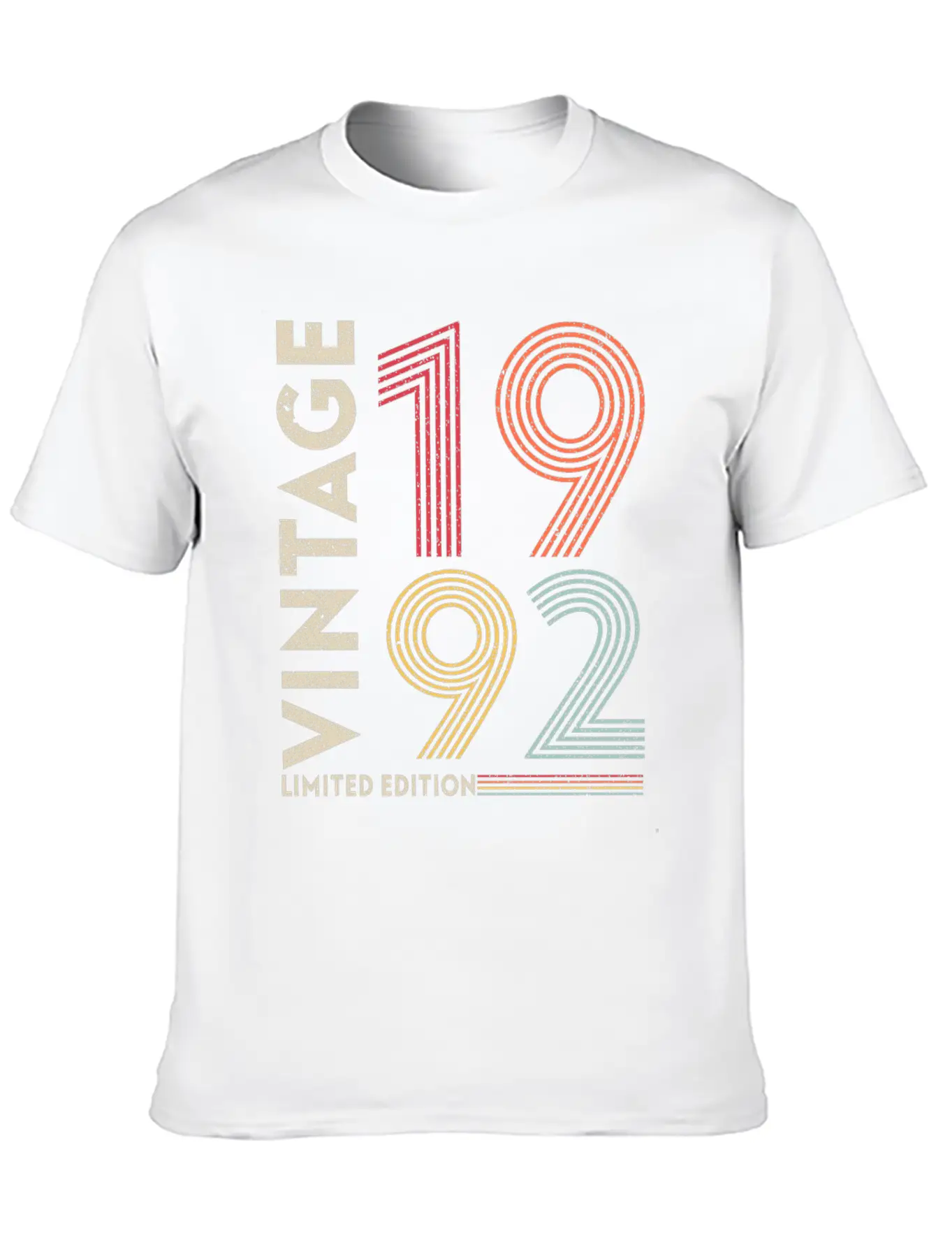 Original 1992 Vintage Vintage Anniversary Retro Lightweight Cotton T-Shirt – Daily Comfort Graphic Shirt
