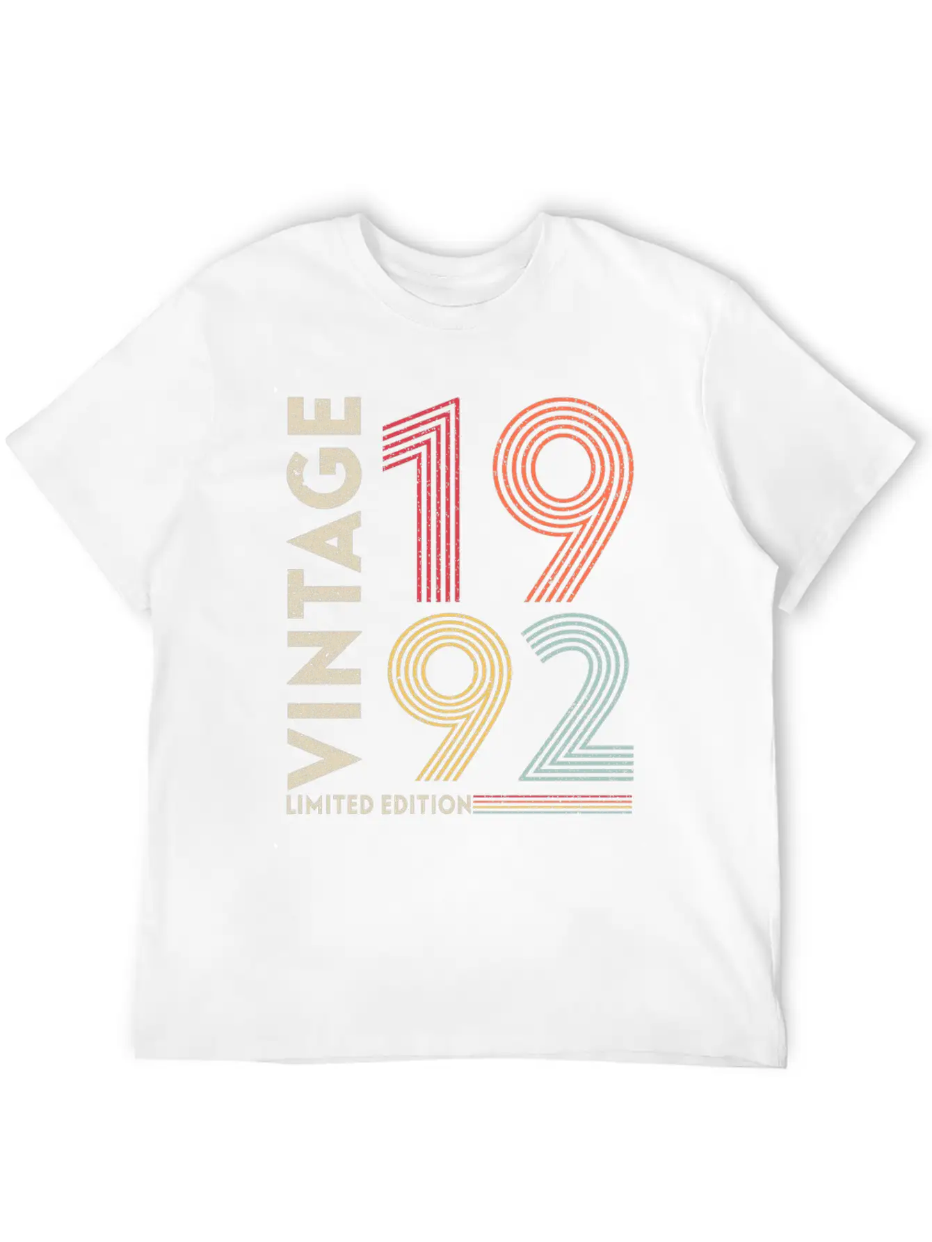 Original 1992 Vintage Vintage Anniversary Retro Lightweight Cotton T-Shirt – Daily Comfort Graphic Shirt