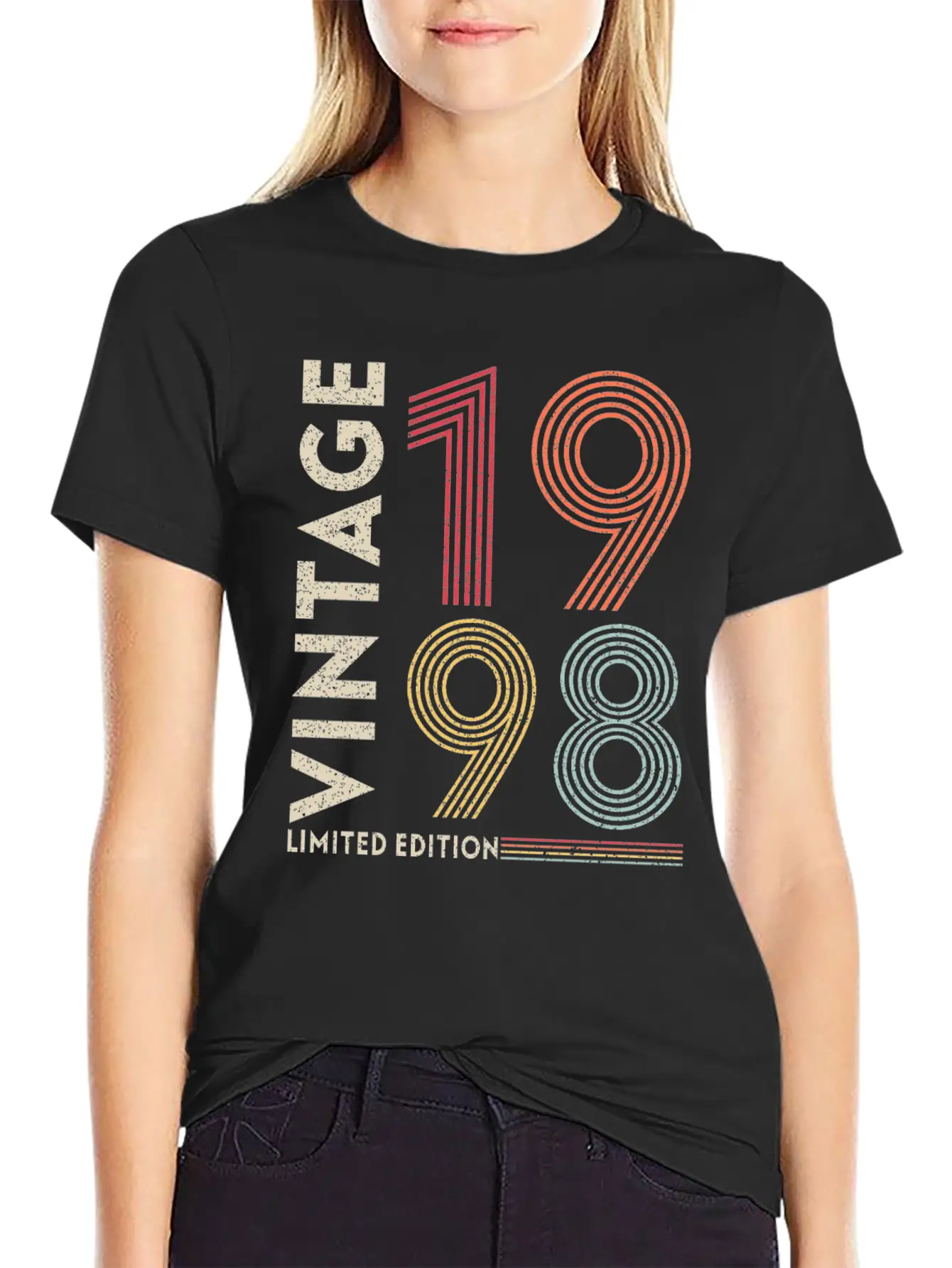 Original 1998 Vintage Vintage Retro Anniversary Modern Fit Casual T-Shirt ��� Clean And Versatile Design