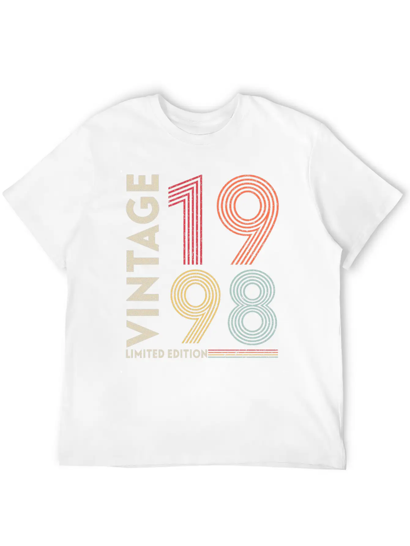 Original 1998 Vintage Vintage Retro Anniversary Modern Fit Casual T-Shirt ��� Clean And Versatile Design