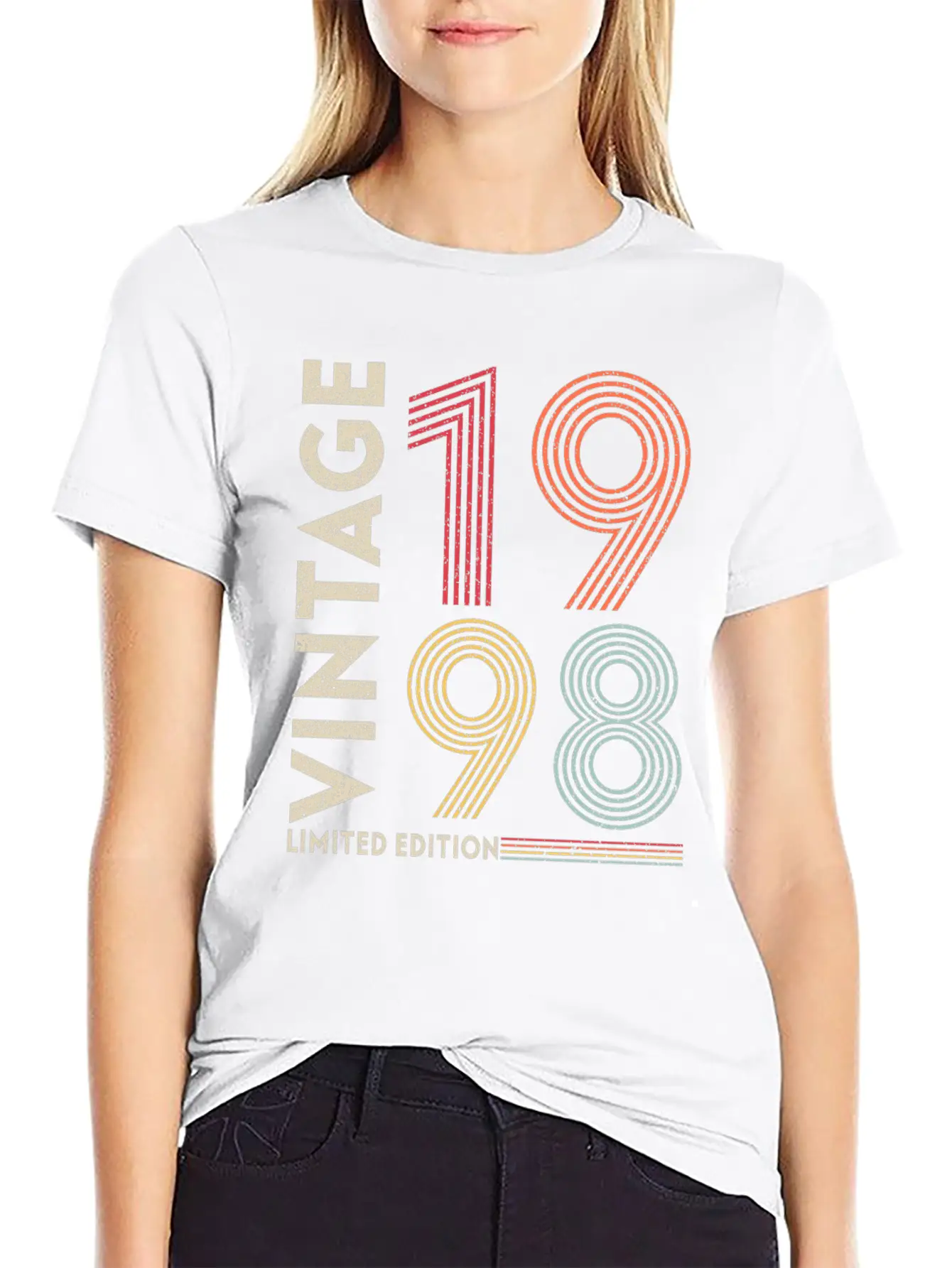 Original 1998 Vintage Vintage Retro Anniversary Modern Fit Casual T-Shirt ��� Clean And Versatile Design