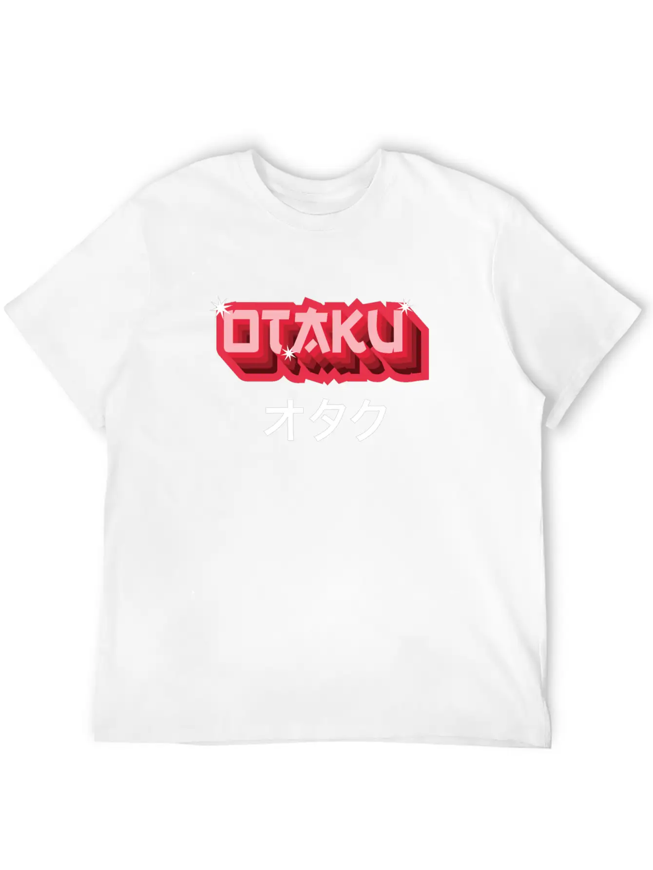 Otaku Japanese Text Anime Manga Soft Cotton Short Sleeve Tee – Unisex Wardrobe Staple