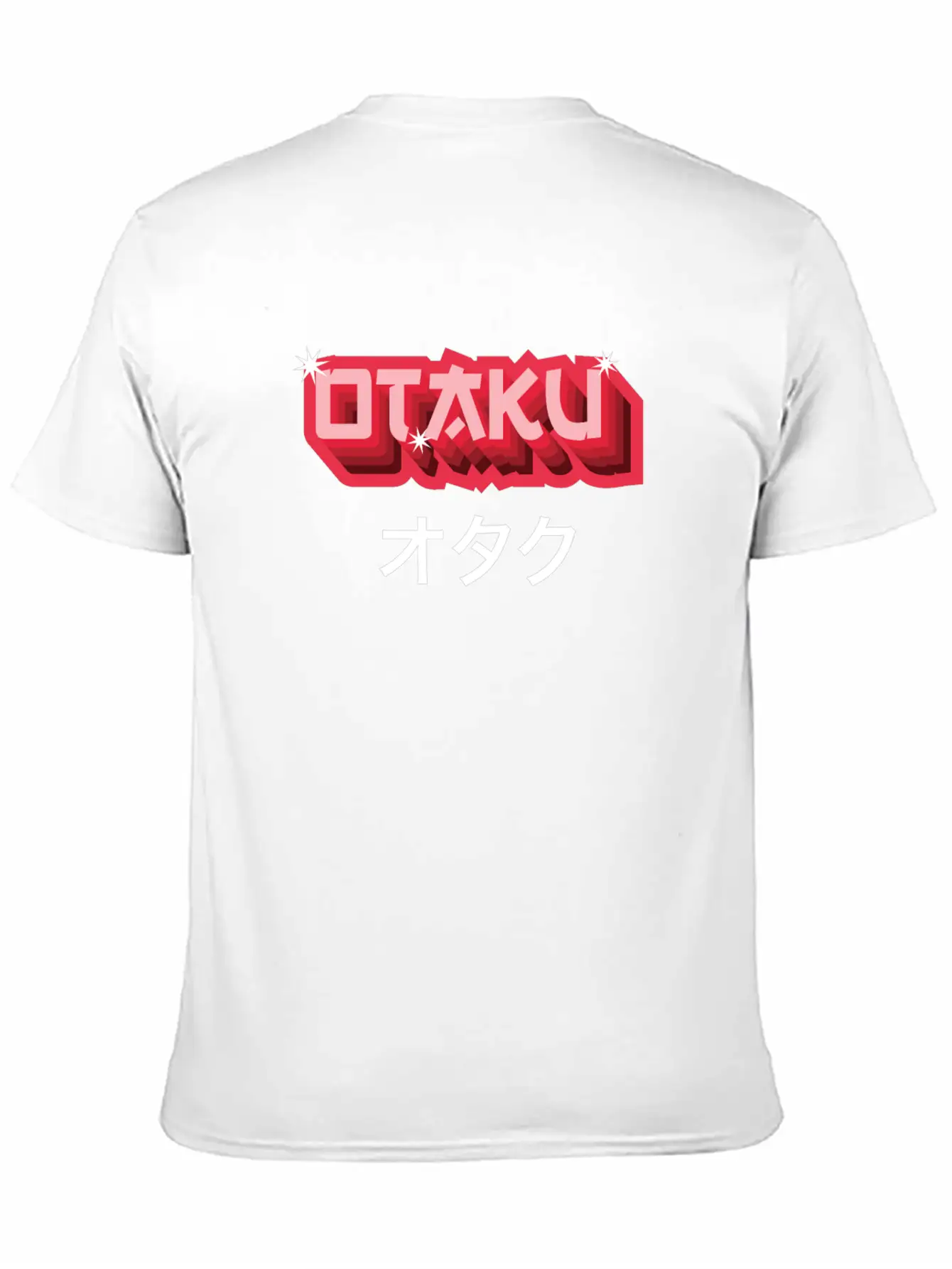 Otaku Japanese Text Anime Manga Soft Cotton Short Sleeve Tee – Unisex Wardrobe Staple