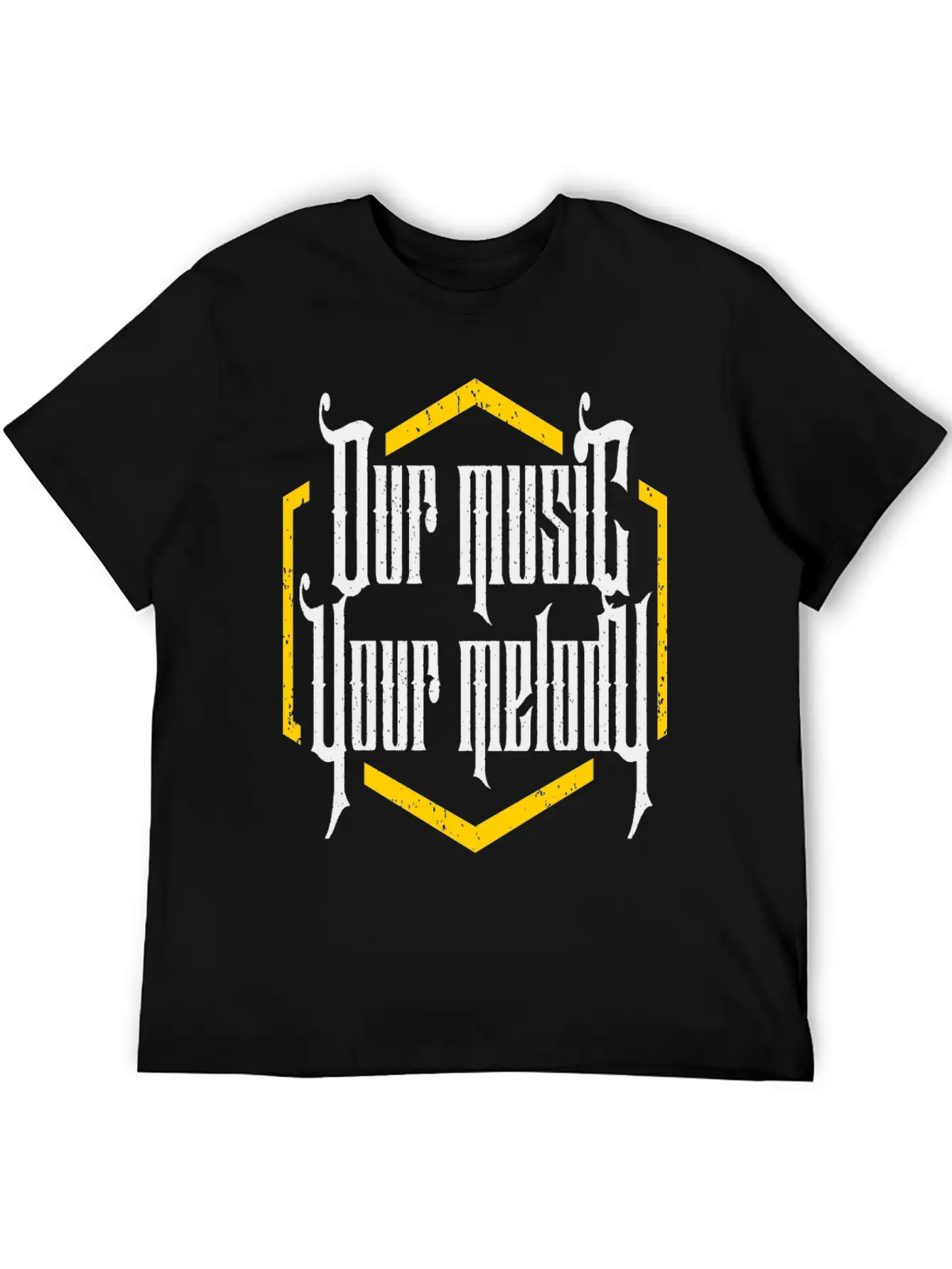 Our Music Your Melody Relaxed Everyday Tee – Lightweight And Durable Cotton
