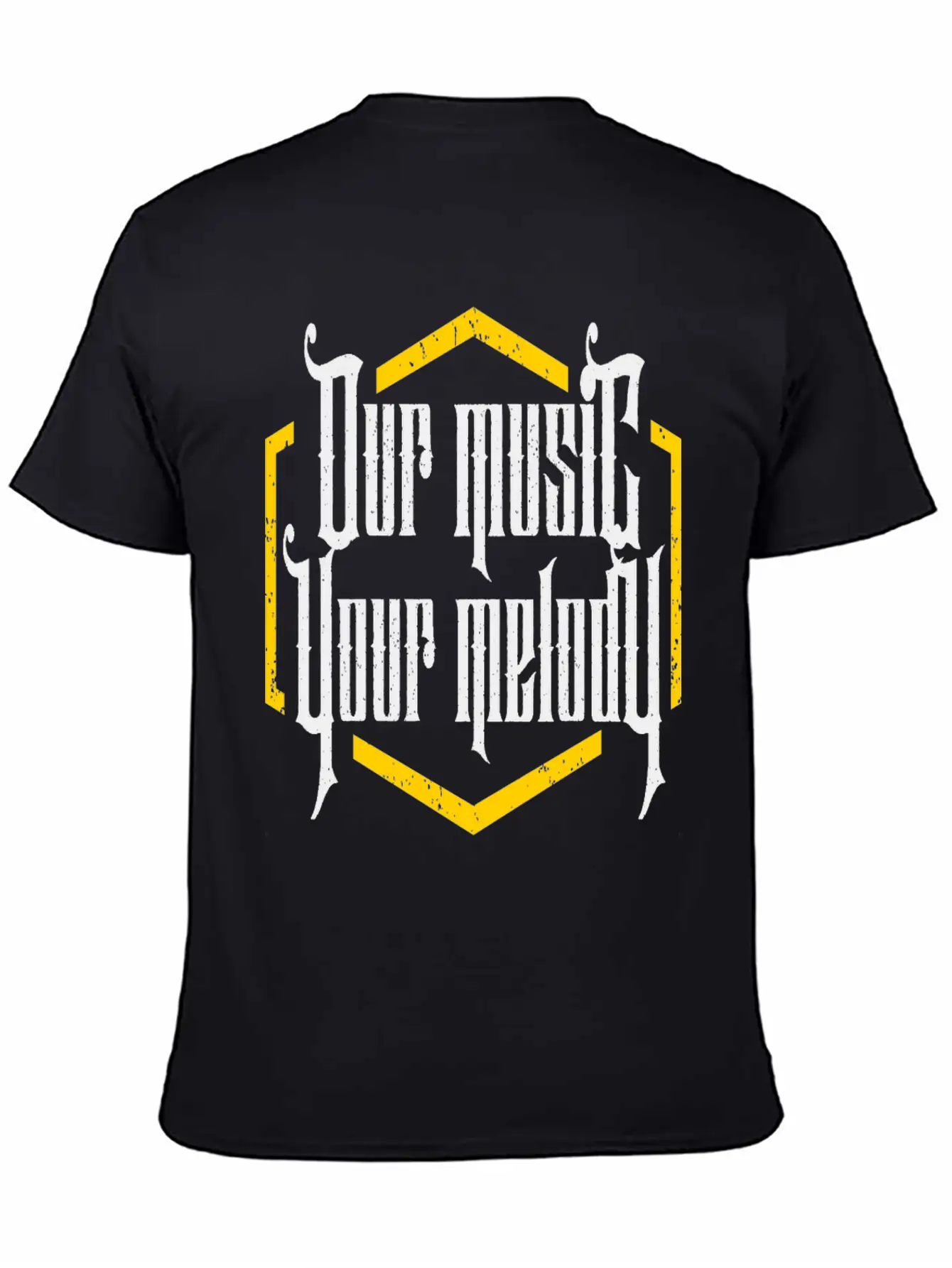Our Music Your Melody Relaxed Everyday Tee – Lightweight And Durable Cotton