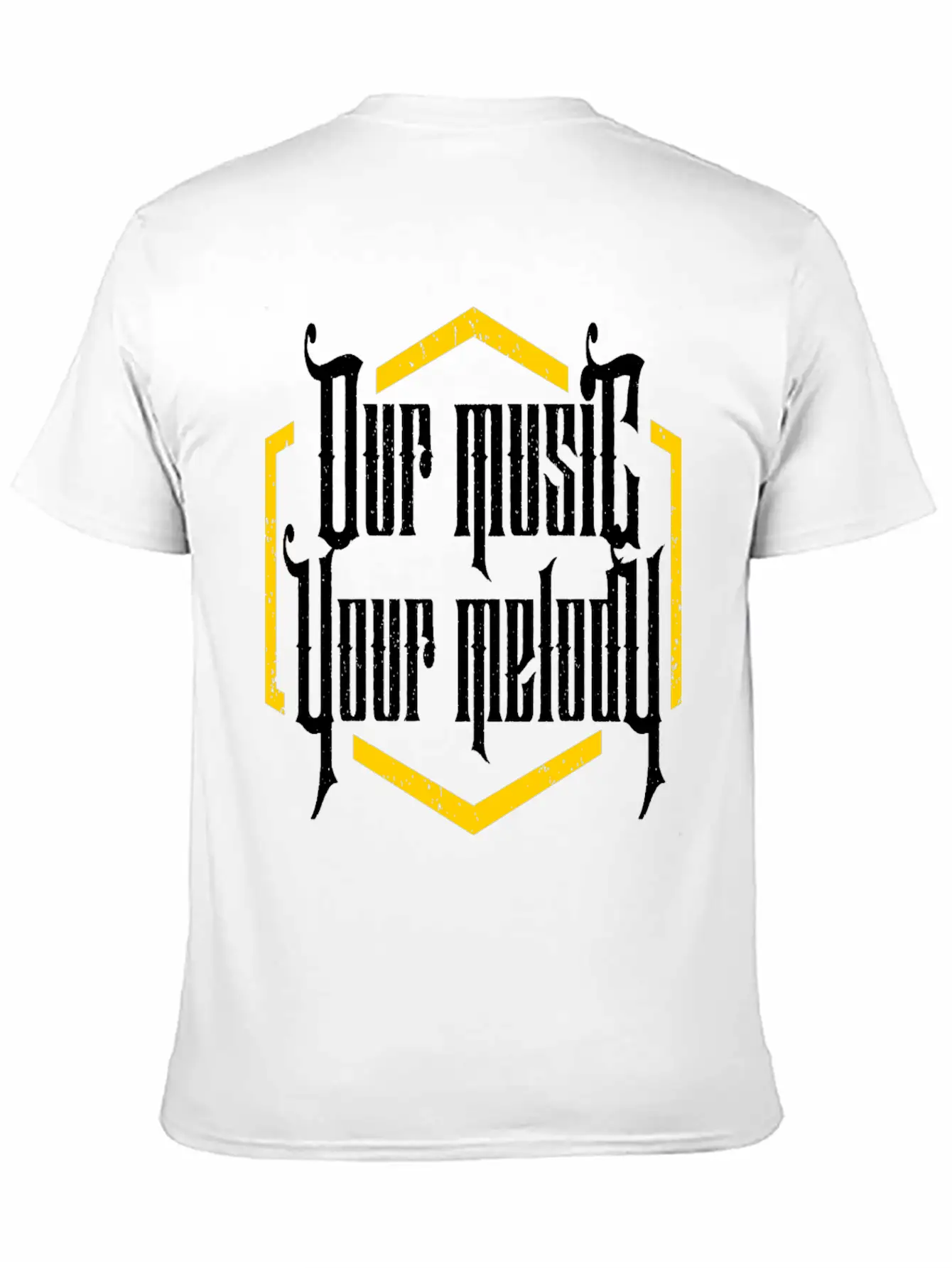 Our Music Your Melody Relaxed Everyday Tee – Lightweight And Durable Cotton