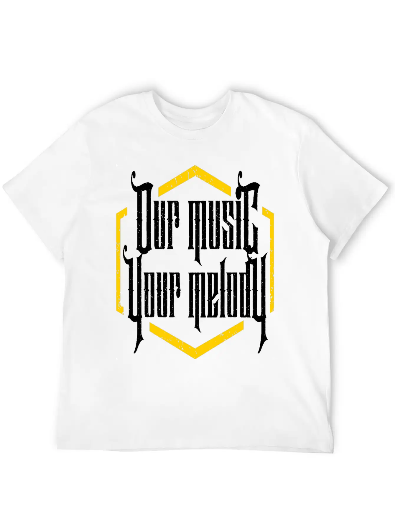 Our Music Your Melody Relaxed Everyday Tee – Lightweight And Durable Cotton