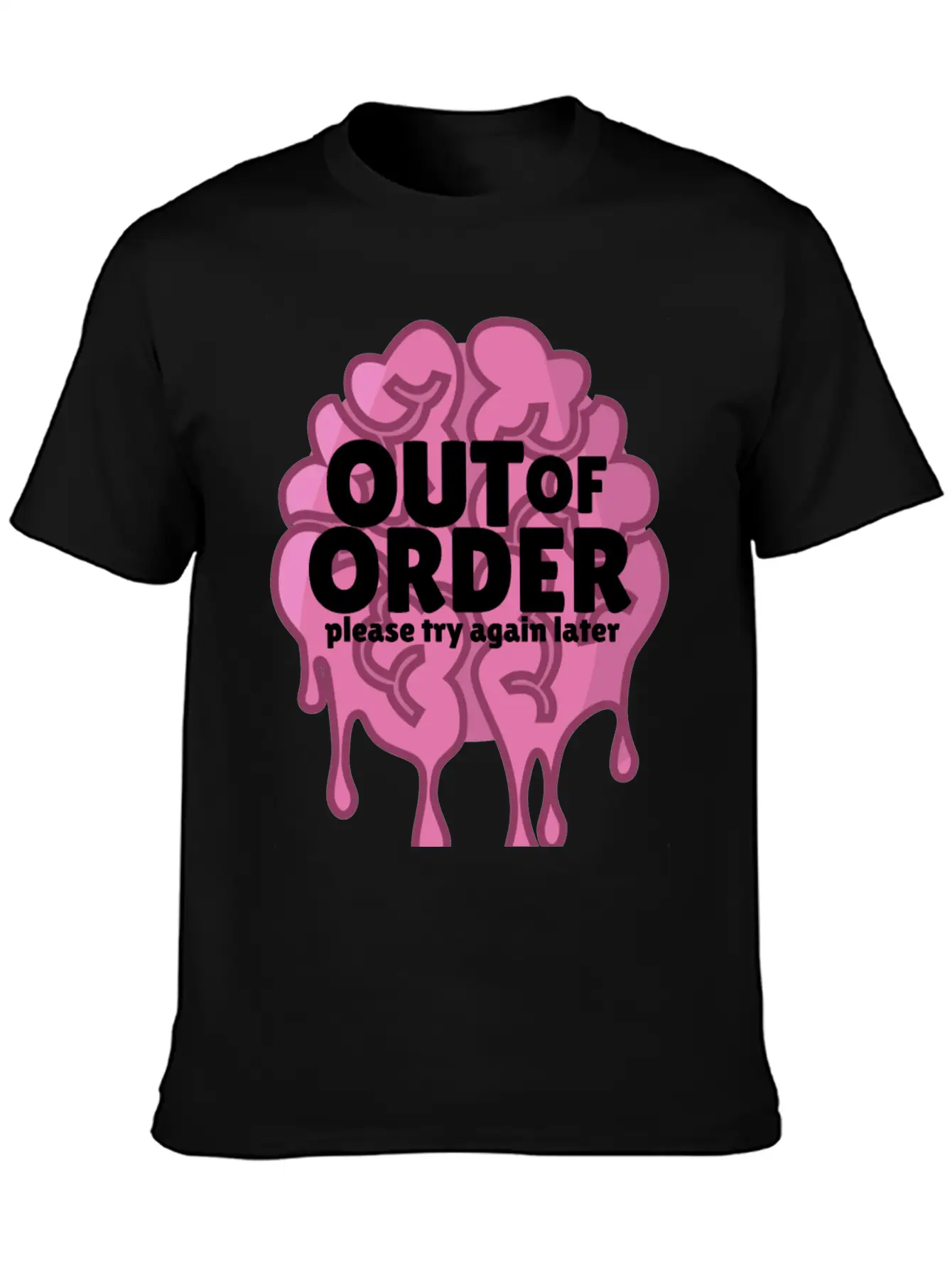 Out Of Order Unisex Casual T-Shirt – Clean Design For Daily Comfort