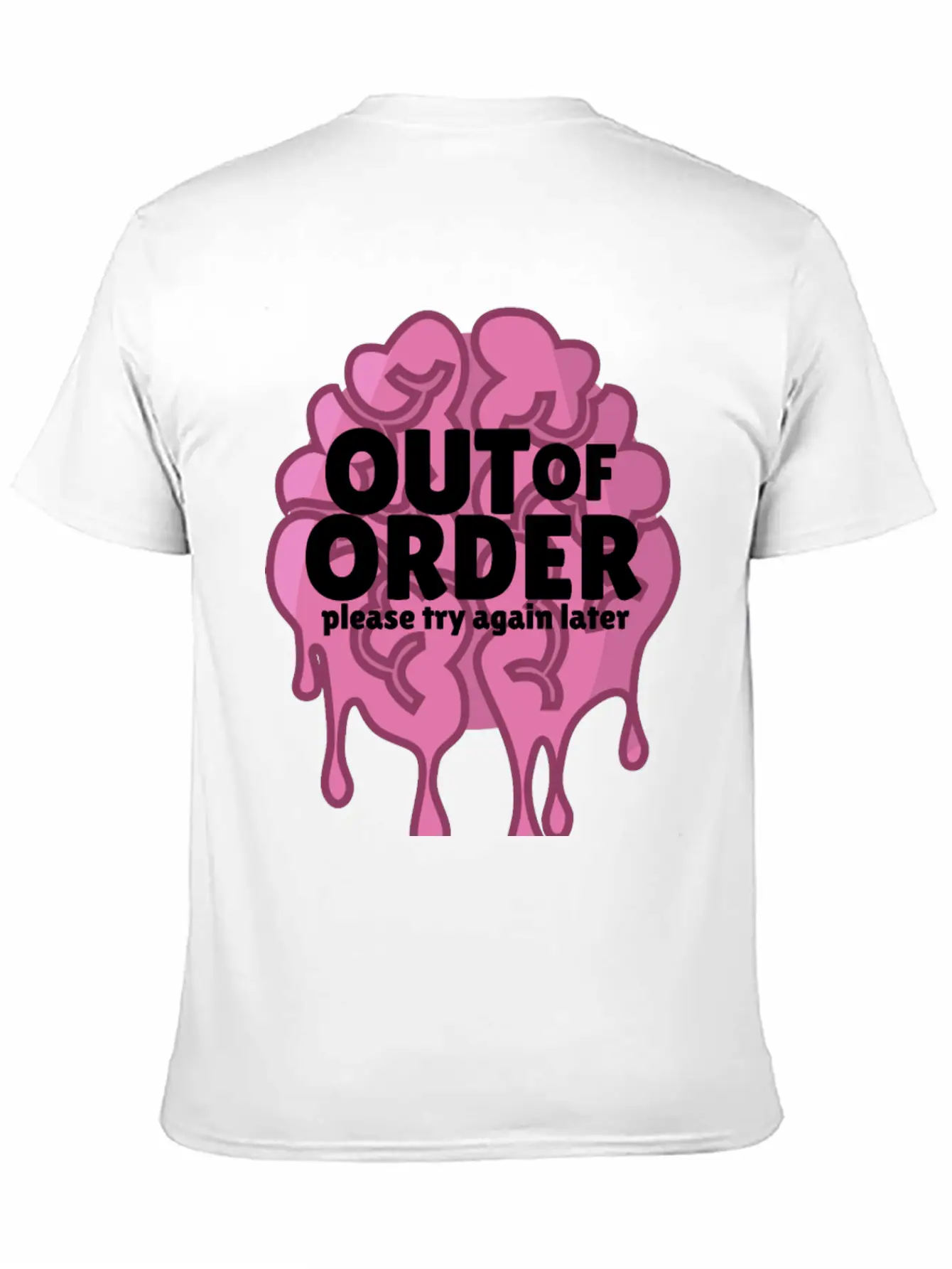 Out Of Order Unisex Casual T-Shirt – Clean Design For Daily Comfort