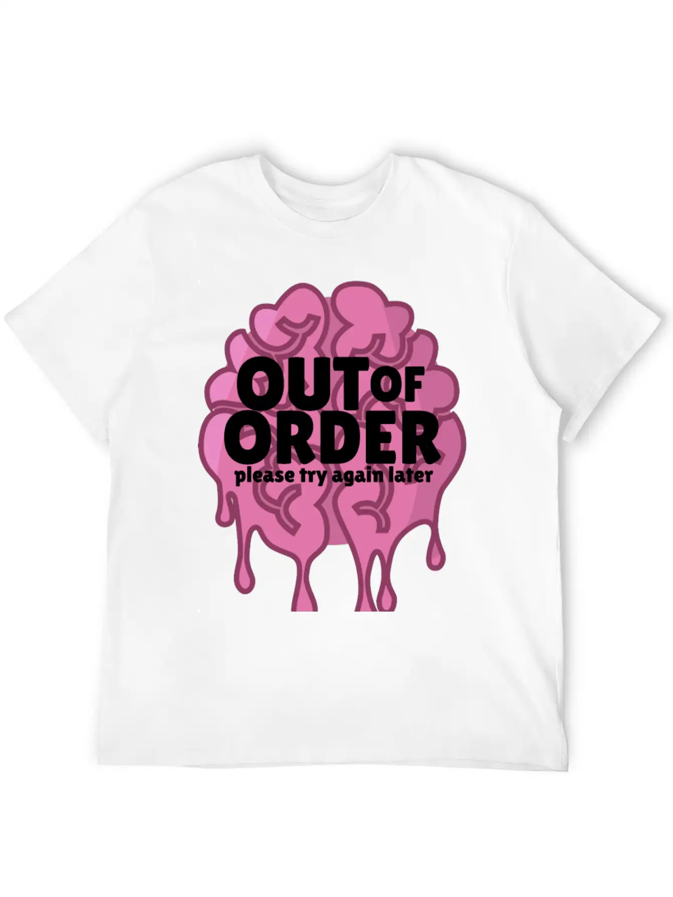 Out Of Order Unisex Casual T-Shirt – Clean Design For Daily Comfort