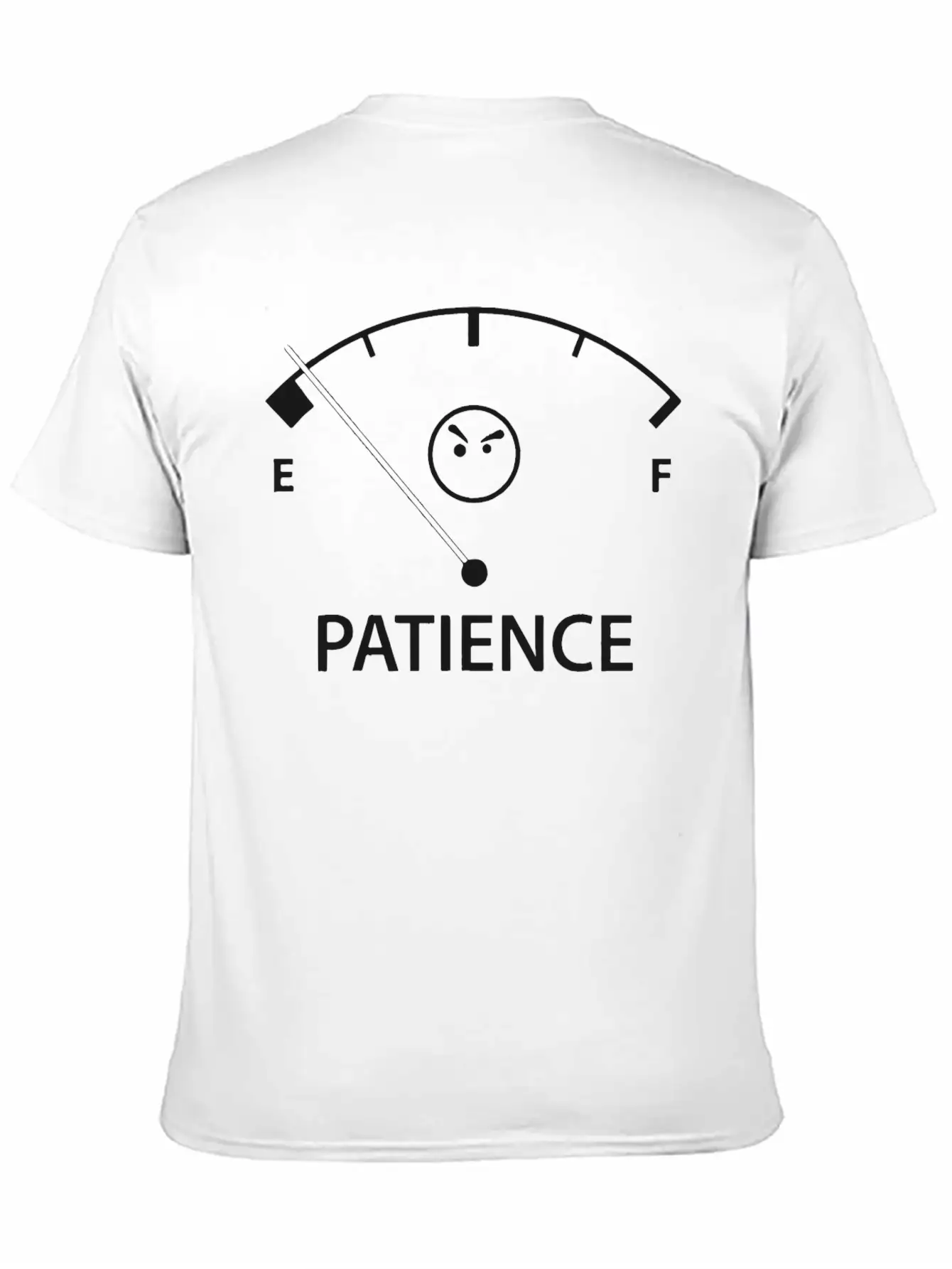 Out Of Patience Modern Fit Casual T-Shirt – Clean And Versatile Design