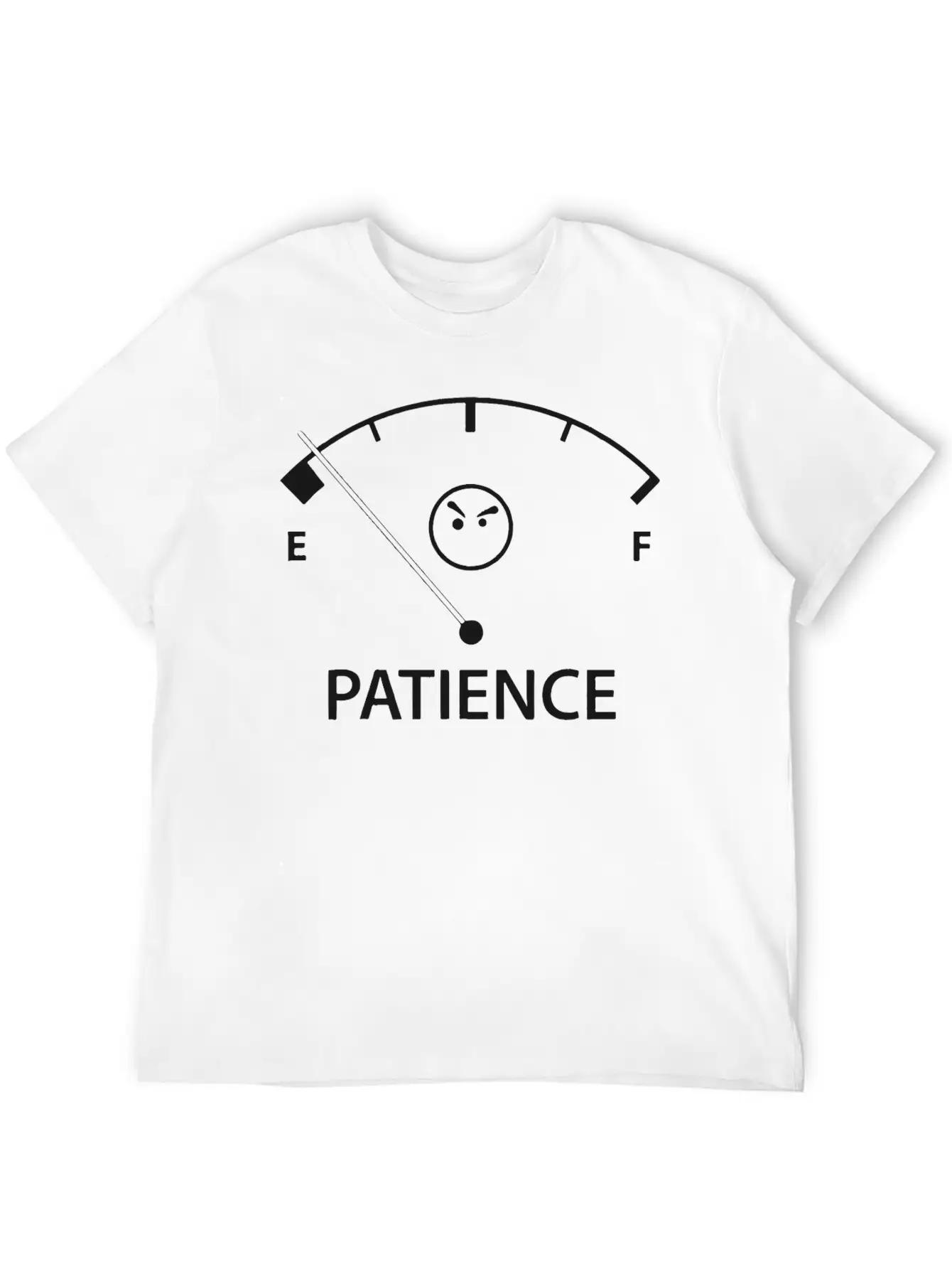 Out Of Patience Modern Fit Casual T-Shirt – Clean And Versatile Design
