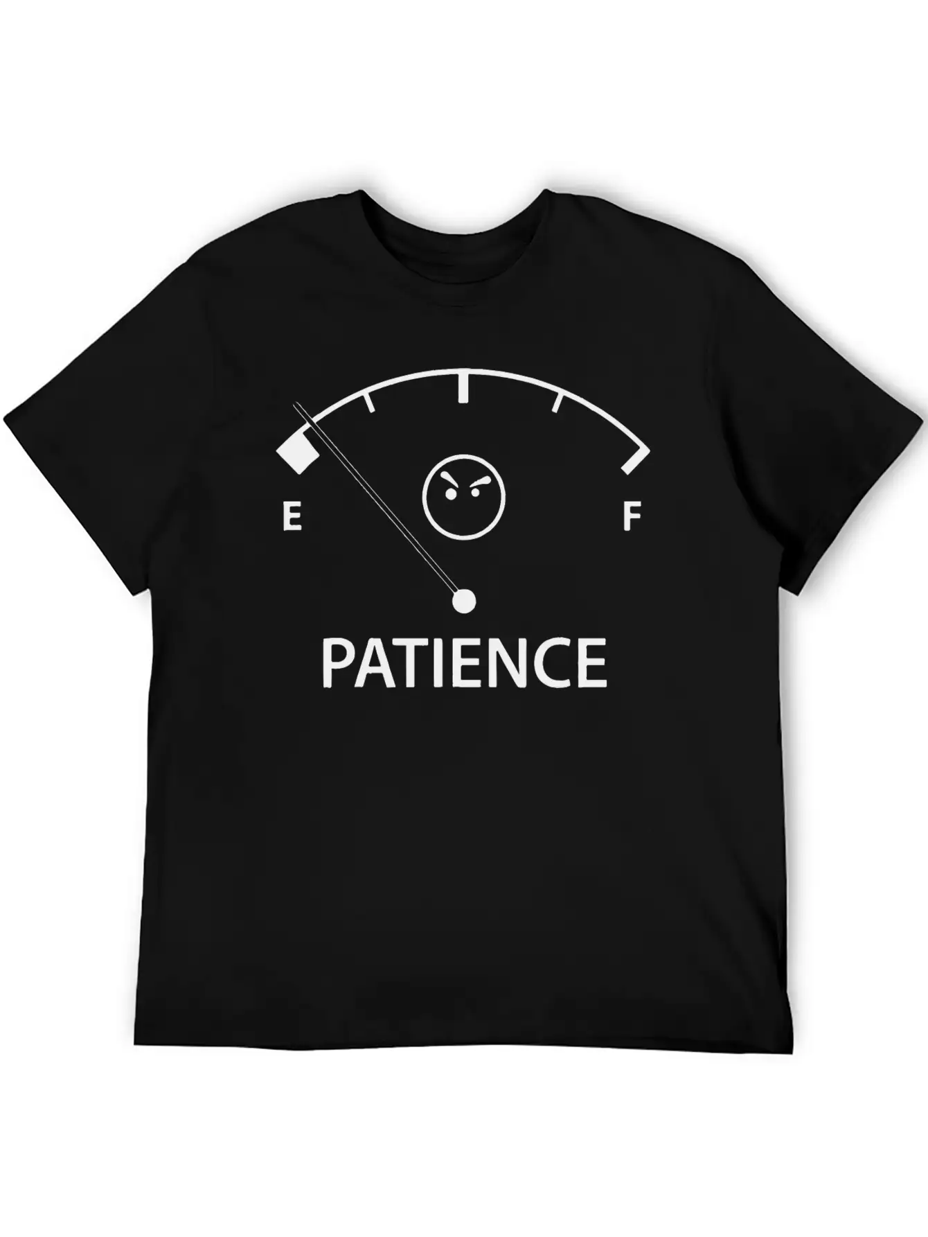 Out Of Patience Modern Fit Casual T-Shirt – Clean And Versatile Design