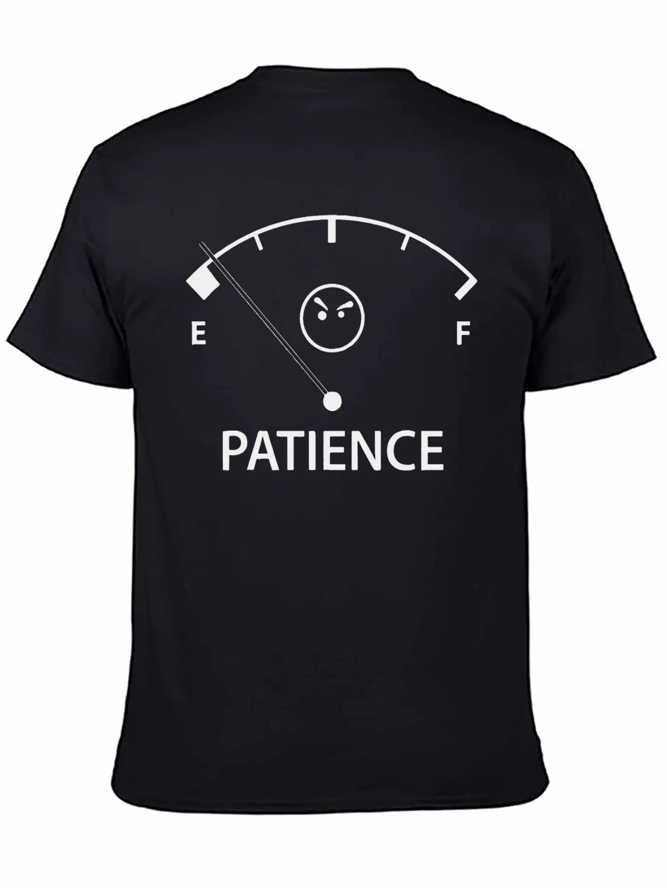 Out Of Patience Modern Fit Casual T-Shirt – Clean And Versatile Design