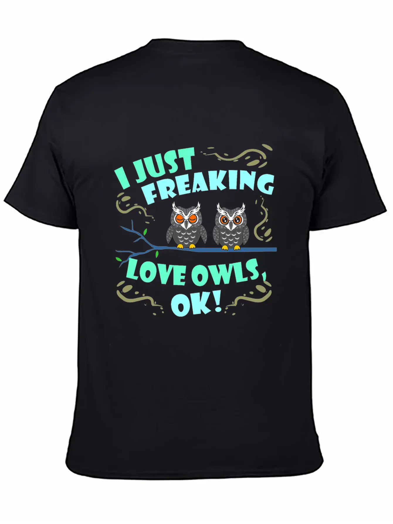 Owl Basic Graphic T-Shirt – Daily Comfort In Soft Cotton