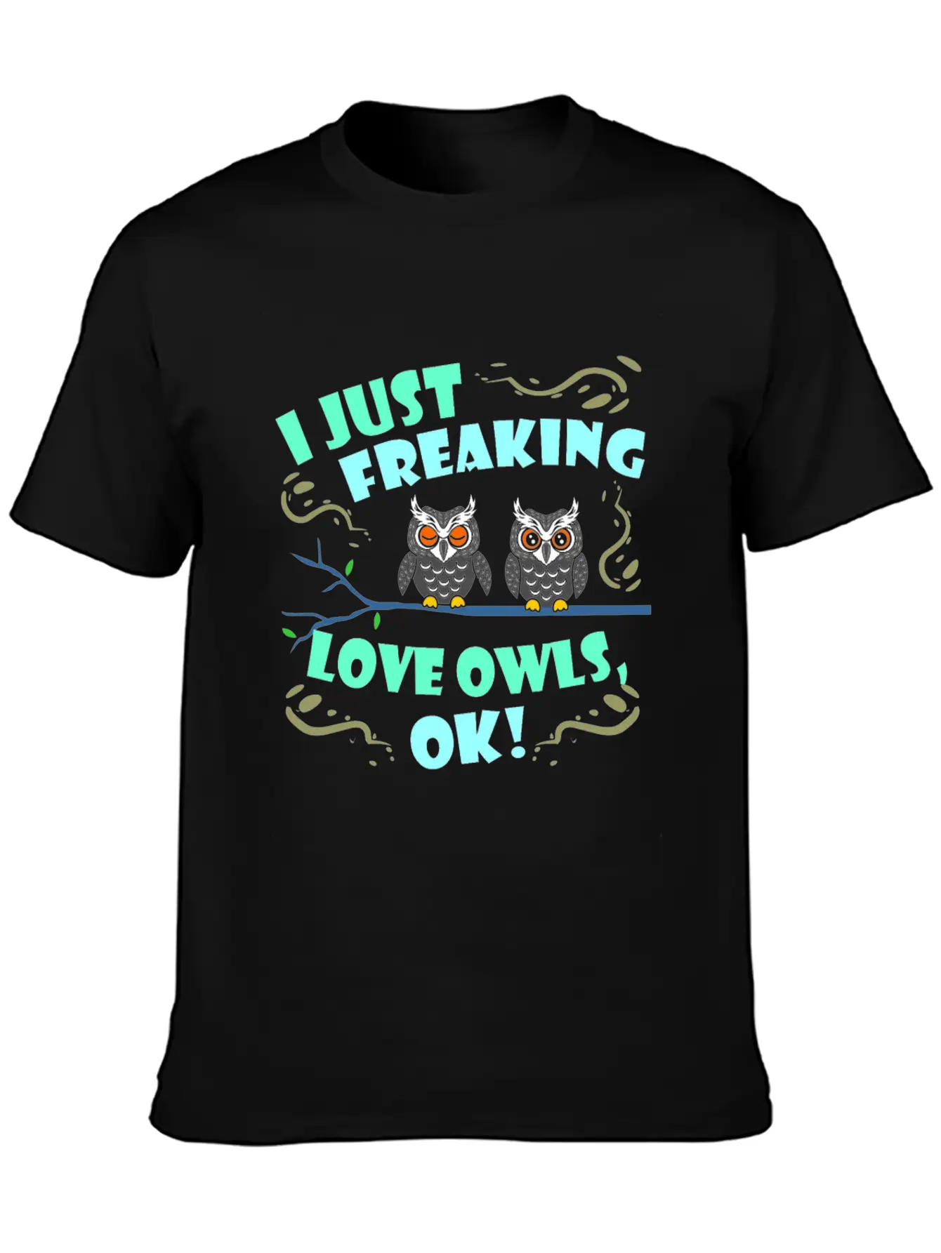 Owl Basic Graphic T-Shirt – Daily Comfort In Soft Cotton