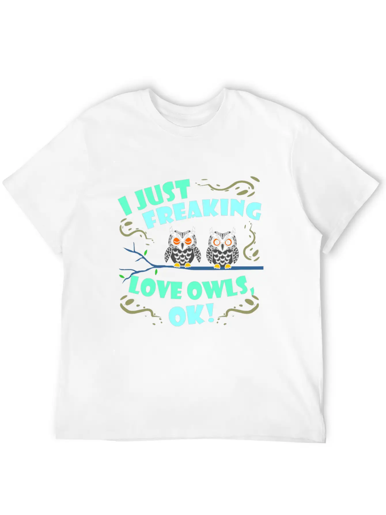 Owl Basic Graphic T-Shirt – Daily Comfort In Soft Cotton