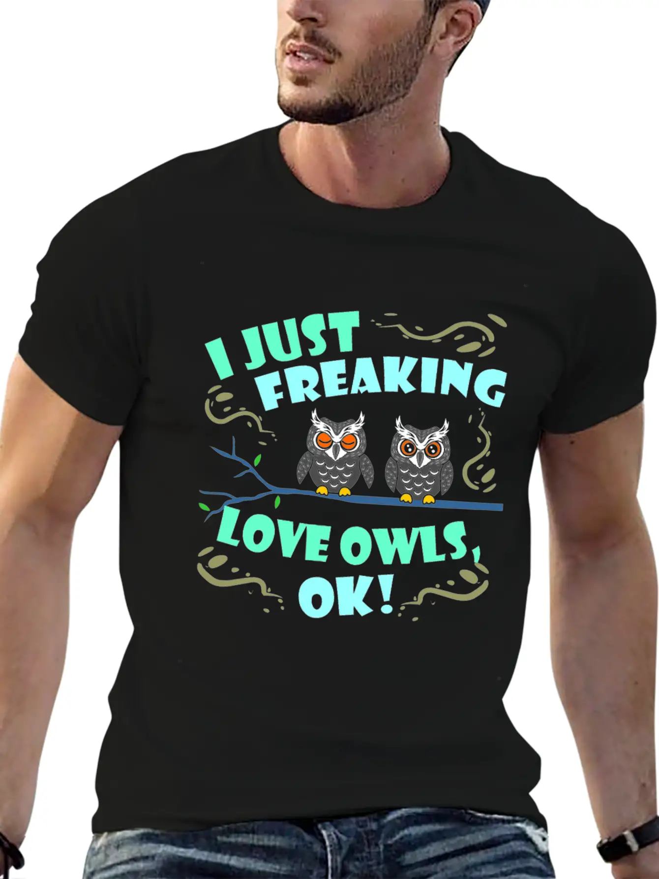 Owl Basic Graphic T-Shirt – Daily Comfort In Soft Cotton