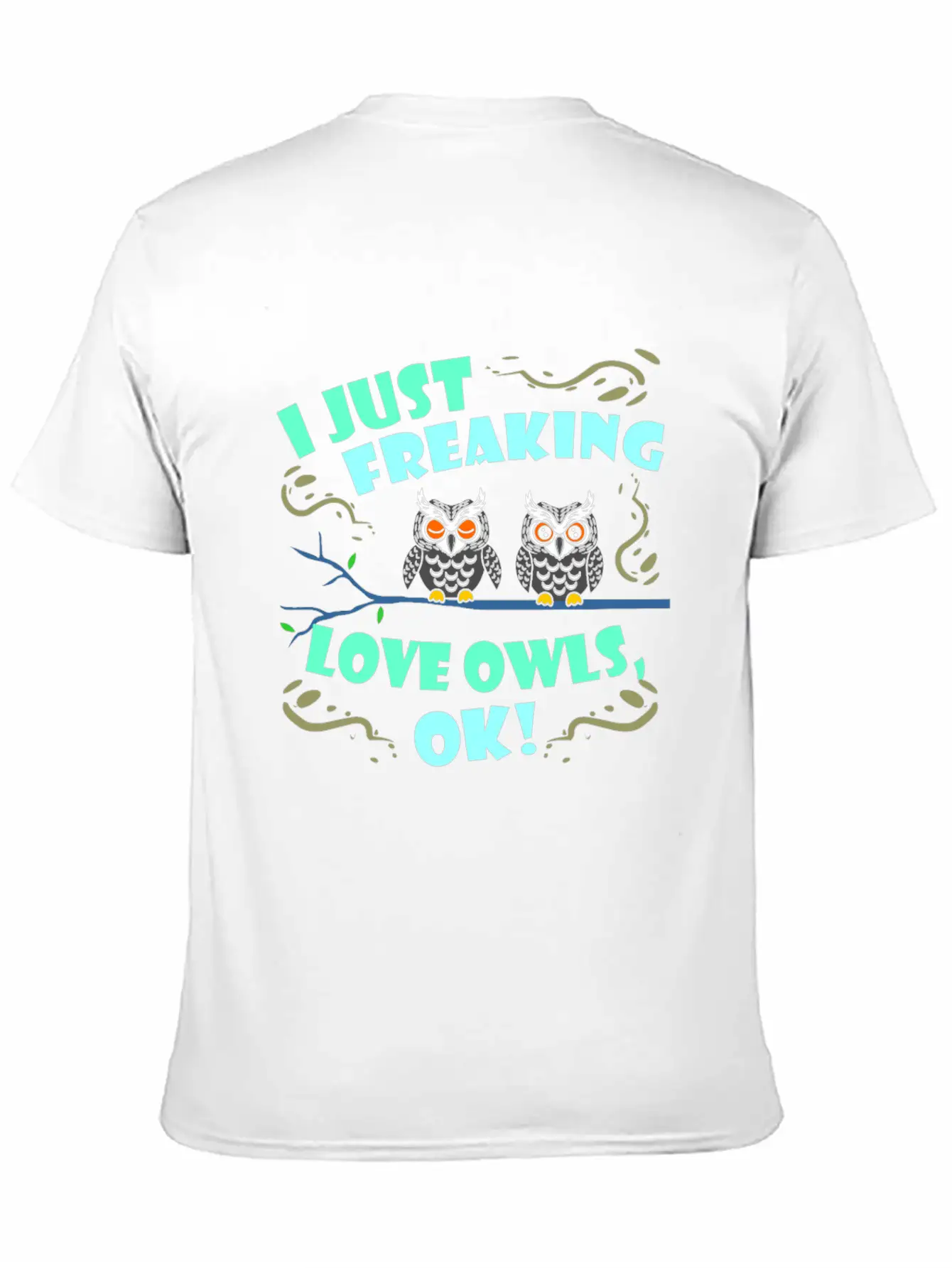 Owl Basic Graphic T-Shirt – Daily Comfort In Soft Cotton