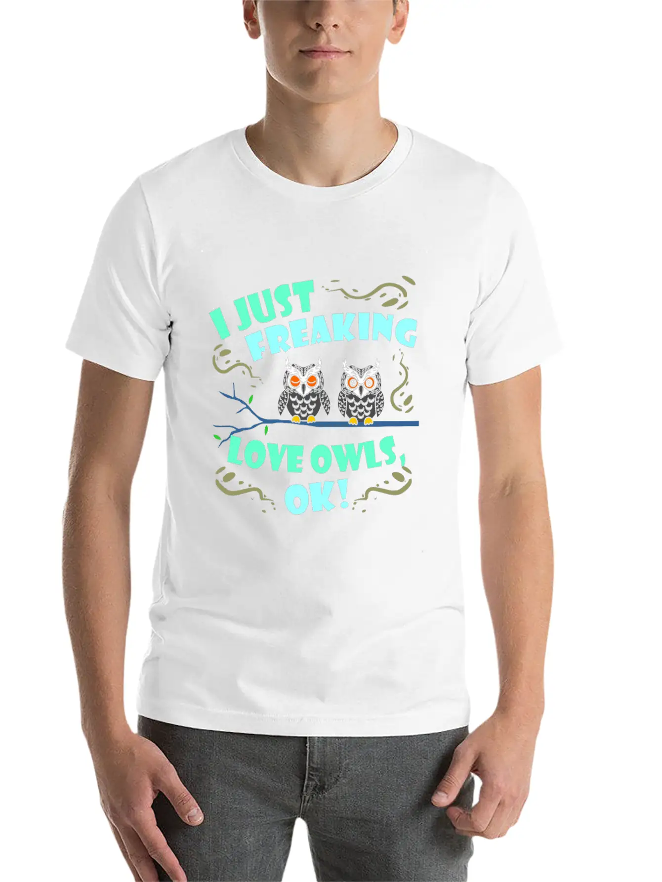 Owl Basic Graphic T-Shirt – Daily Comfort In Soft Cotton